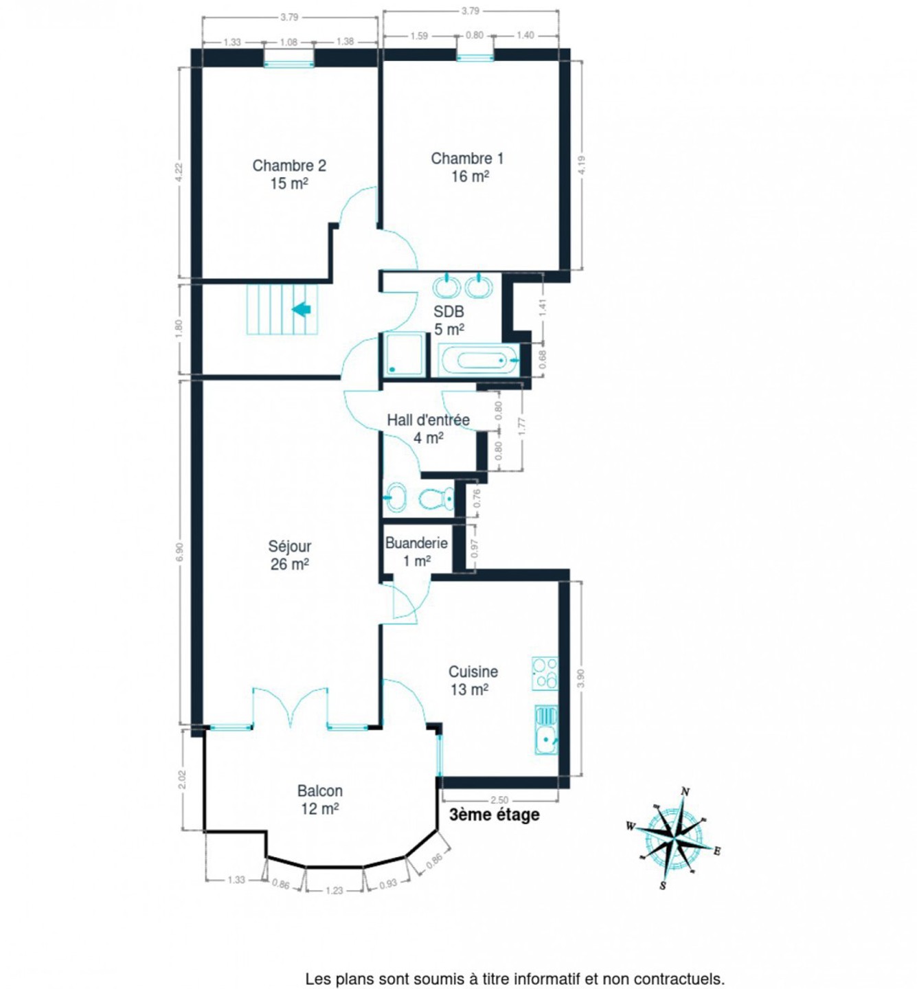 Photo 3 sur 4 pour Duplex de quatre chambres à Fontaine-l'Évêque