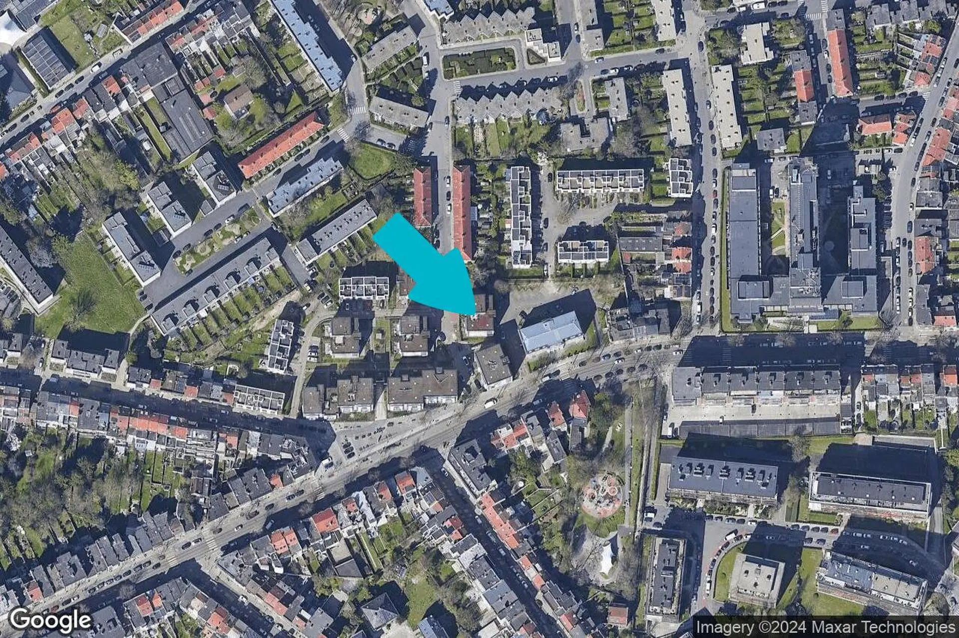 Picture 1 of 2 for Flat with one bedroom in Berchem-sainte-agathe