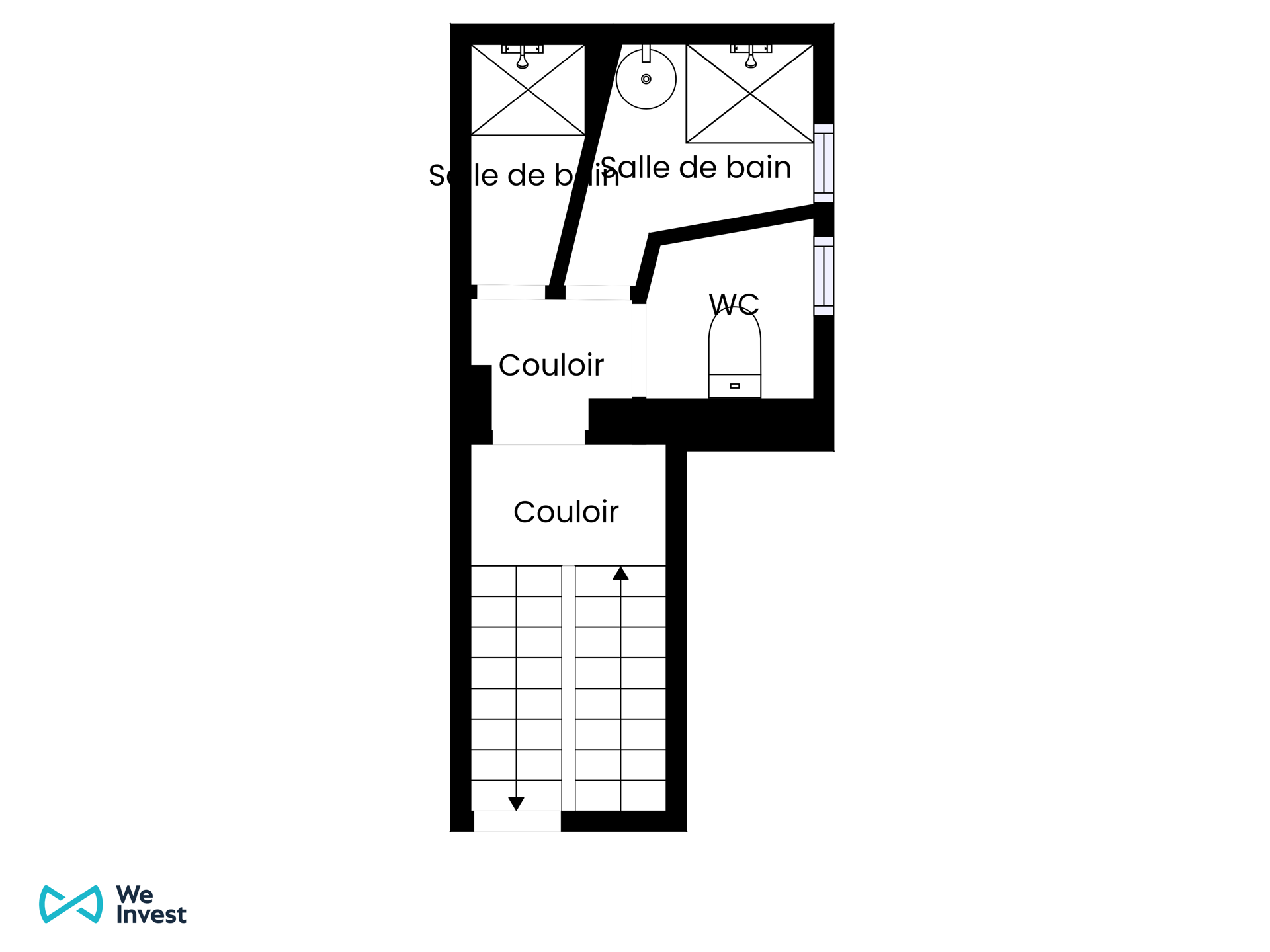 Photo 4 sur 4 pour Duplex de quatre chambres à Anderlecht