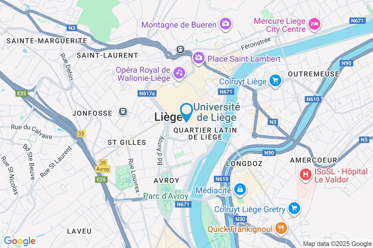 Picture 1 of 1 for Flat with one bedroom in Liège