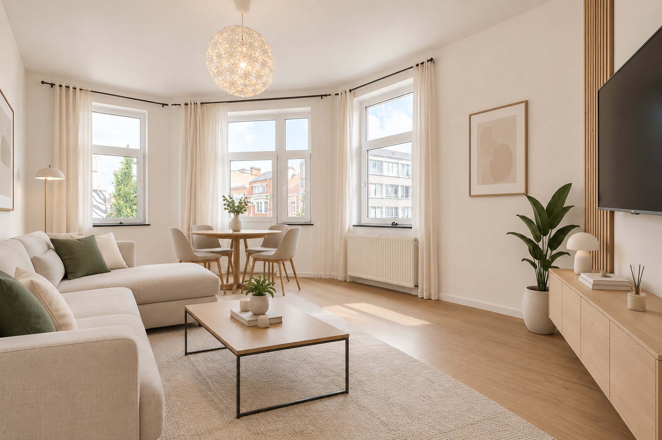 Picture 1 of 5 for Flat with two bedrooms in Jette