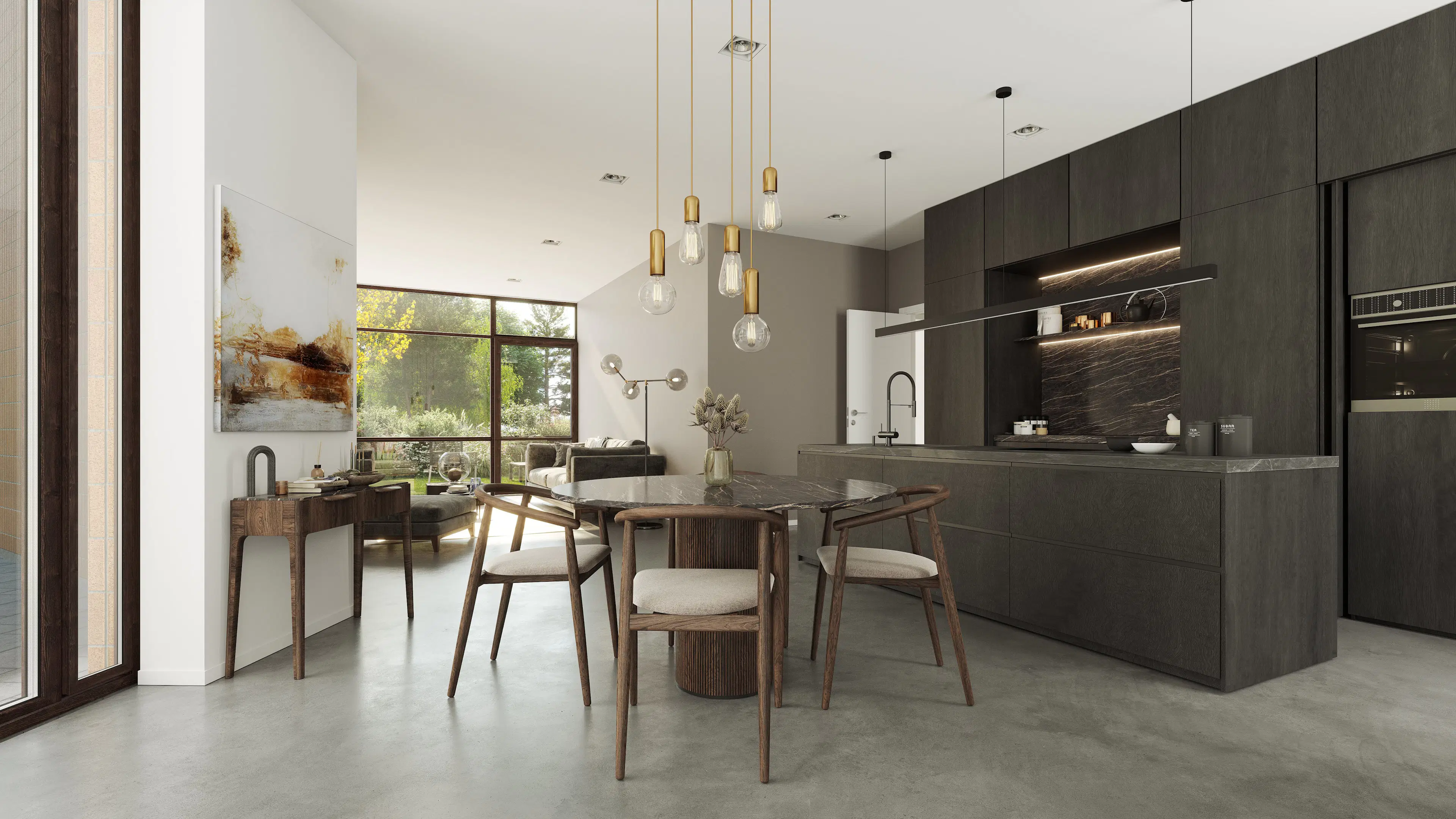 Picture 2 of 4 for Penthouse with two bedrooms in Berchem-Sainte-Agathe