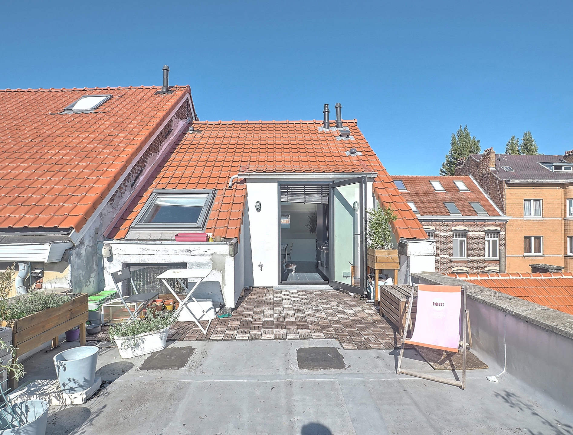 Photo 2 sur 3 pour Duplex de deux chambres à Saint-Gilles