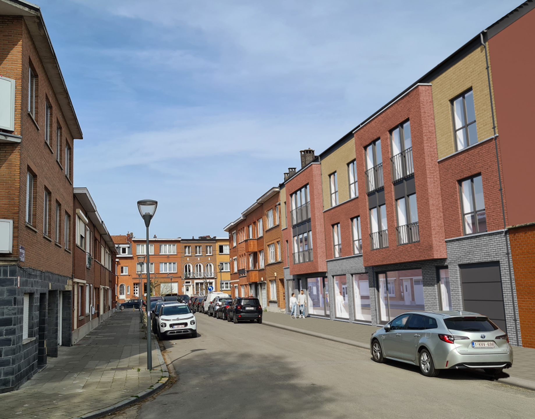 Picture 3 of 3 for Flat with three bedrooms in Anderlecht