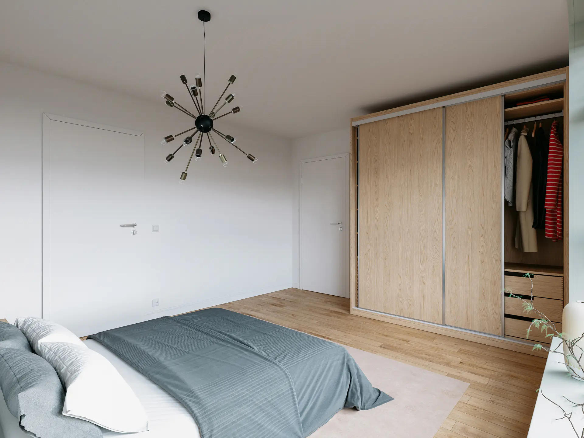 Picture 3 of 3 for Flat with three bedrooms in Evere