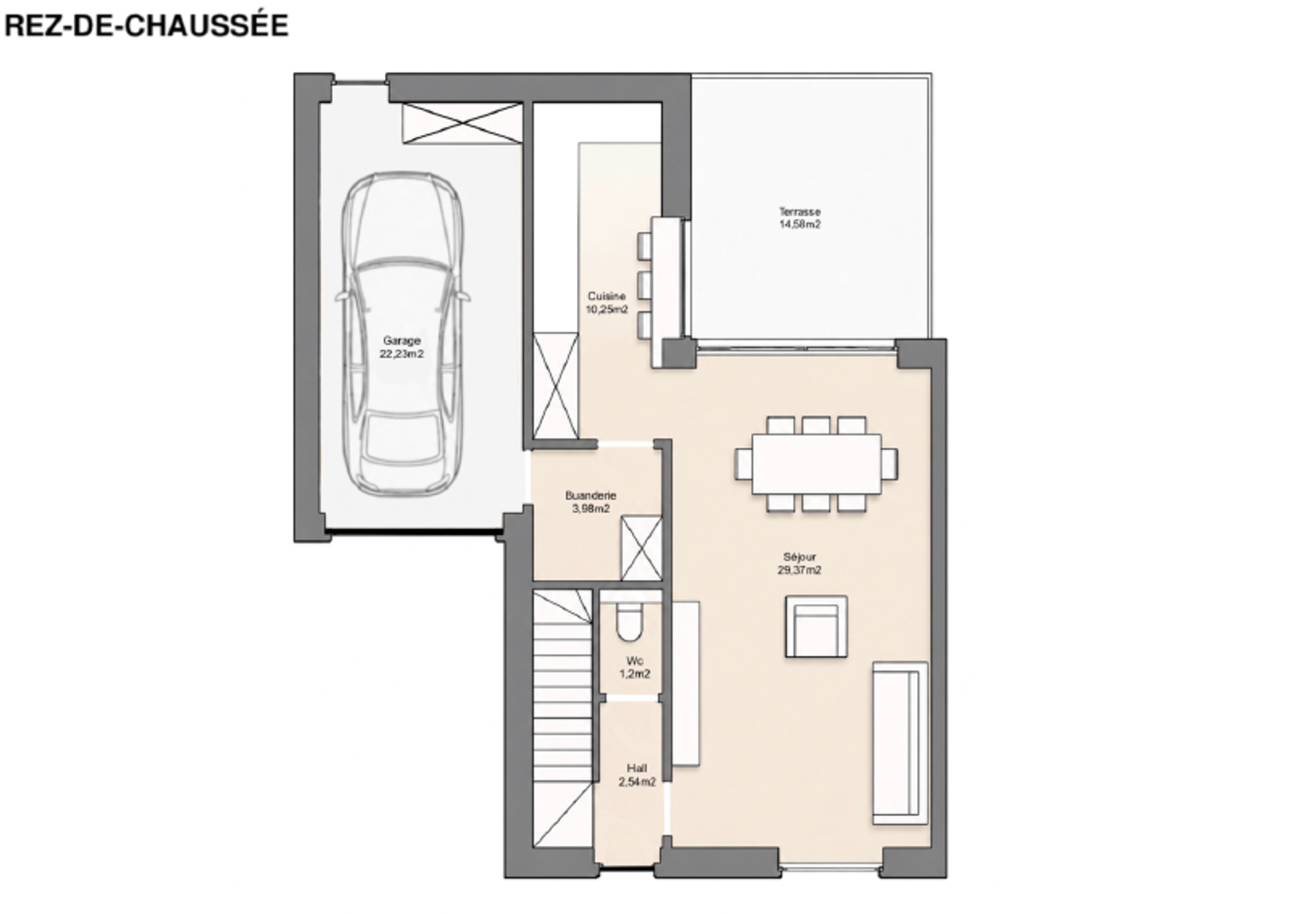Picture 1 of 4 for House with three bedrooms in La Louvière