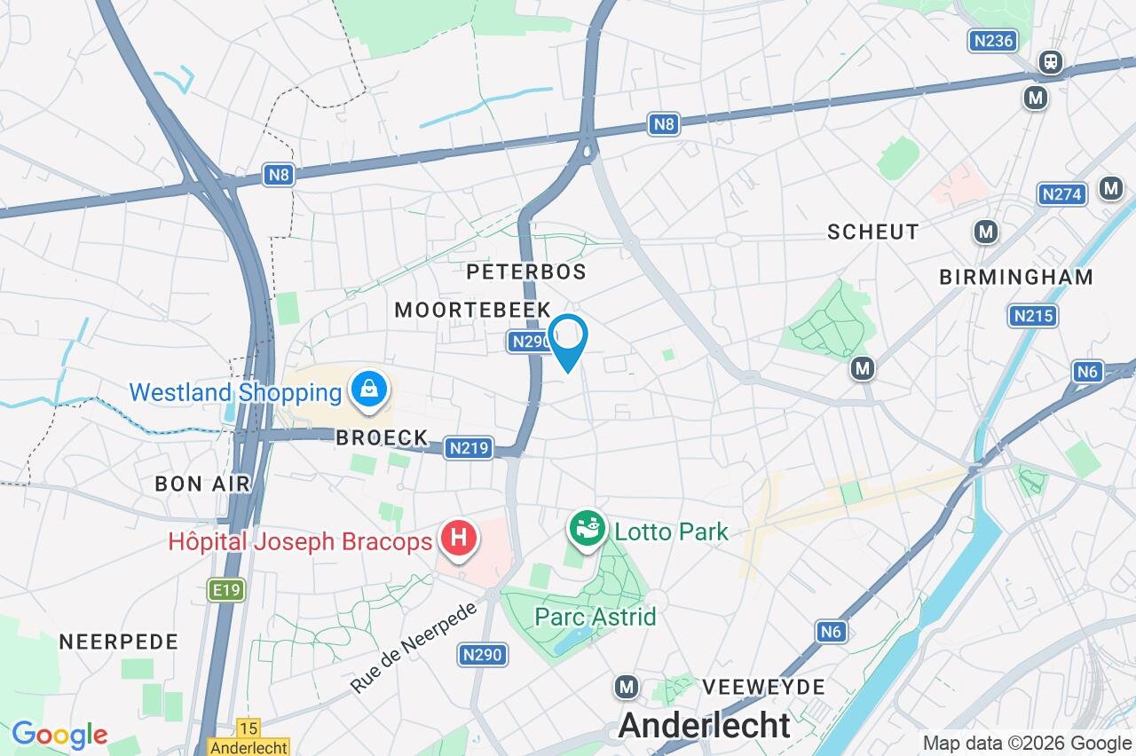 Picture 3 of 4 for Flat with two bedrooms in Anderlecht