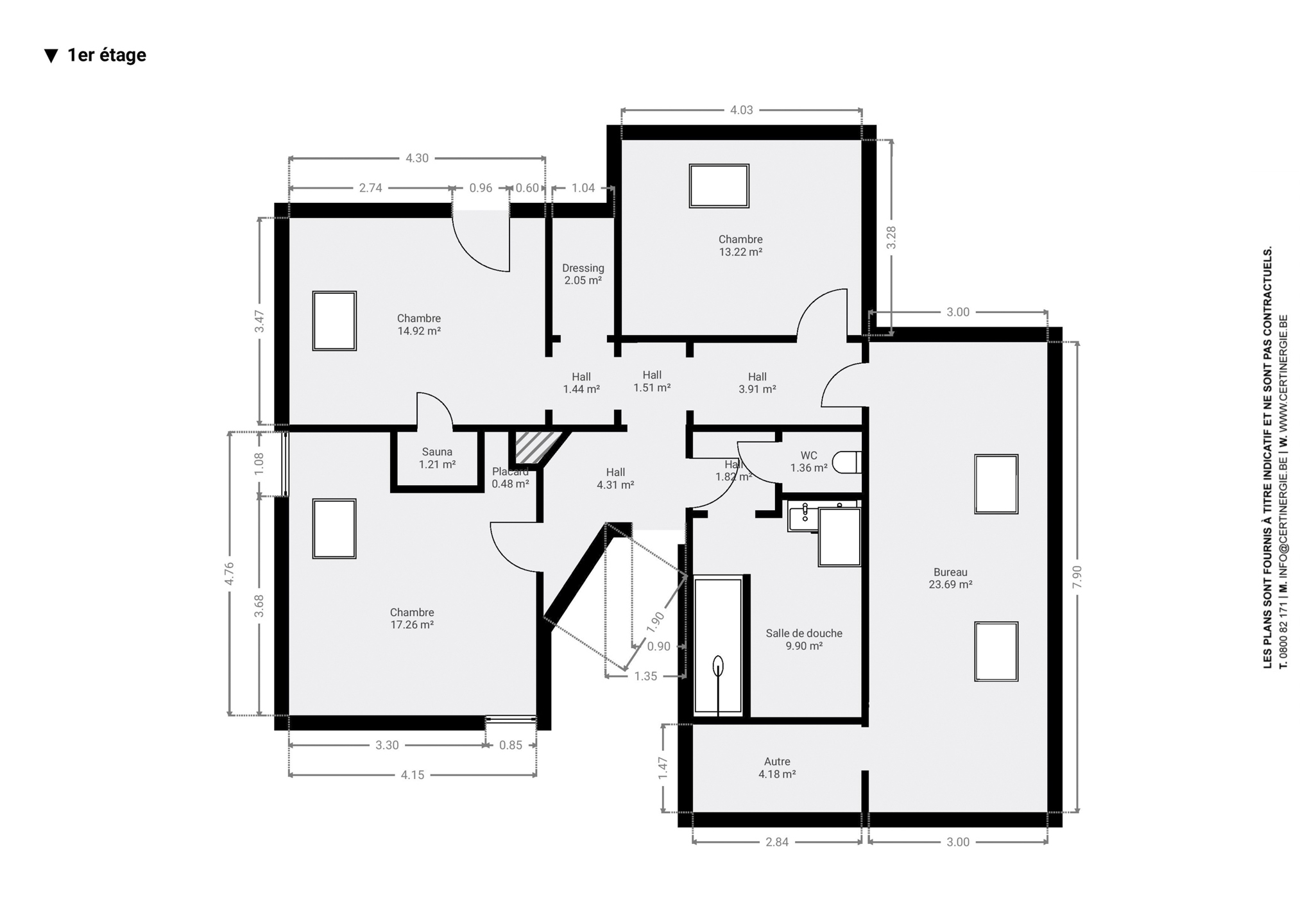 Picture 3 of 3 for Villa with three bedrooms in Enghien