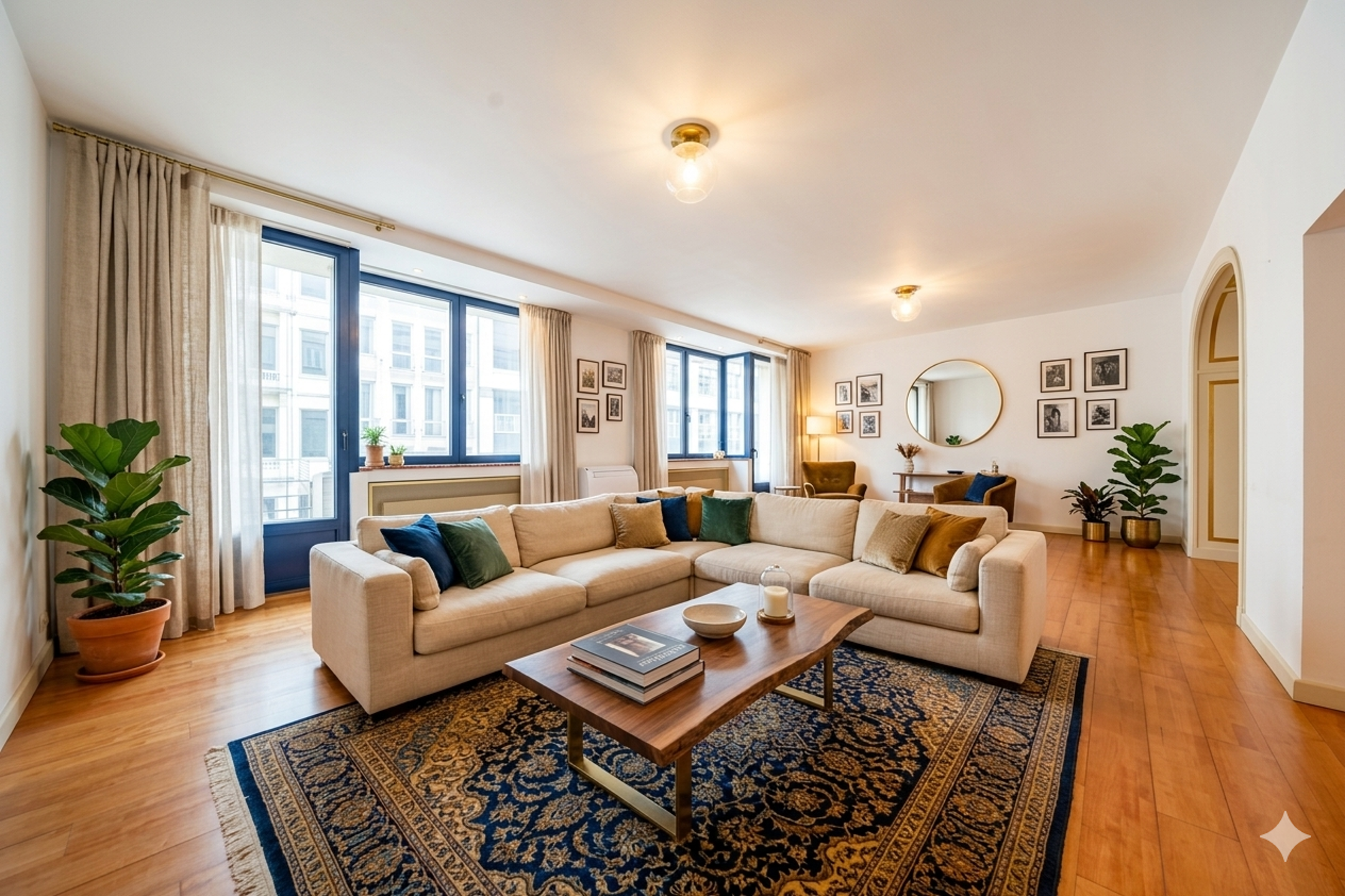 Picture 1 of 4 for Flat with three bedrooms in Bruxelles