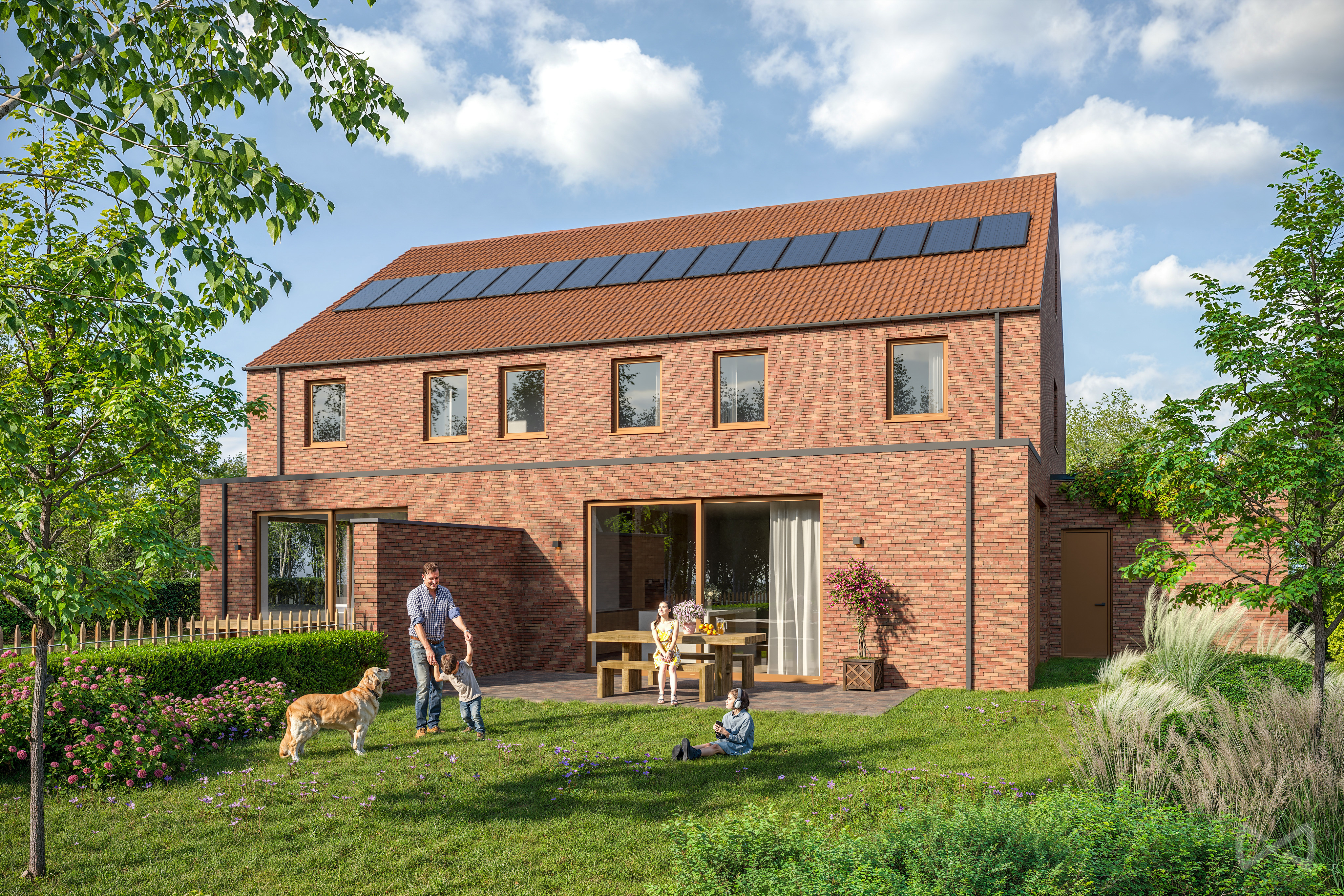 Picture 2 of 3 for House with three bedrooms in Bierbeek