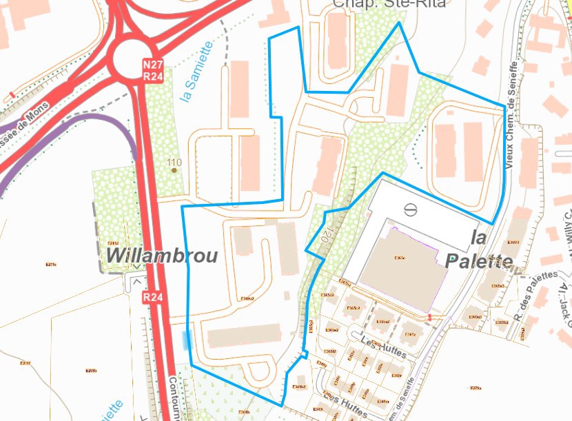 Photo 4 sur 4 pour Rez-de-chaussée de deux chambres à Nivelles
