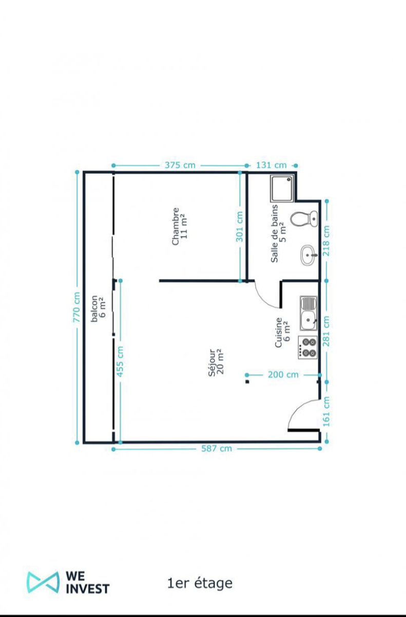 Photo 3 sur 4 pour Appartement d'une chambre à Bruxelles