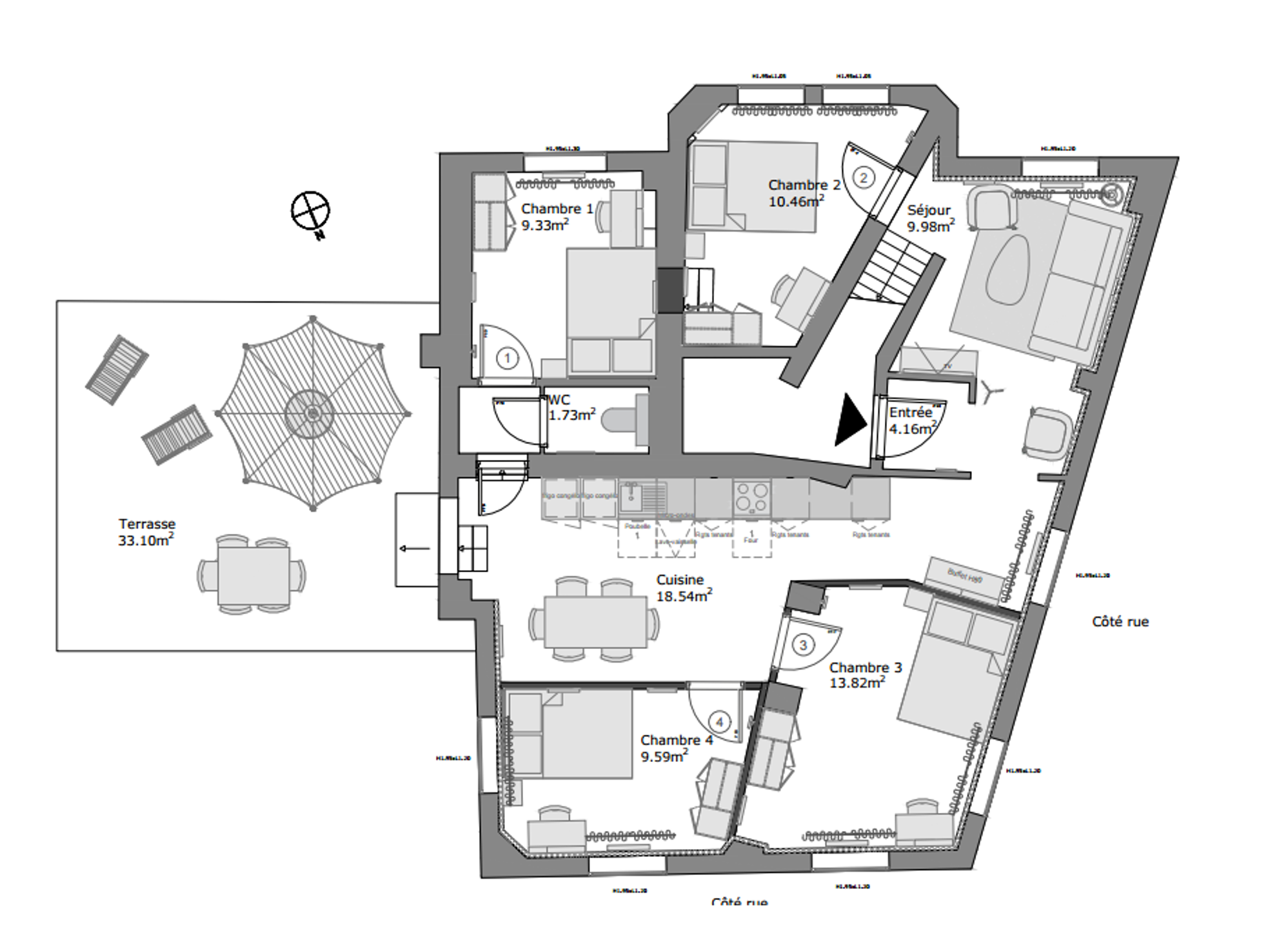 Picture 2 of 2 for Duplex with six bedrooms in Auderghem