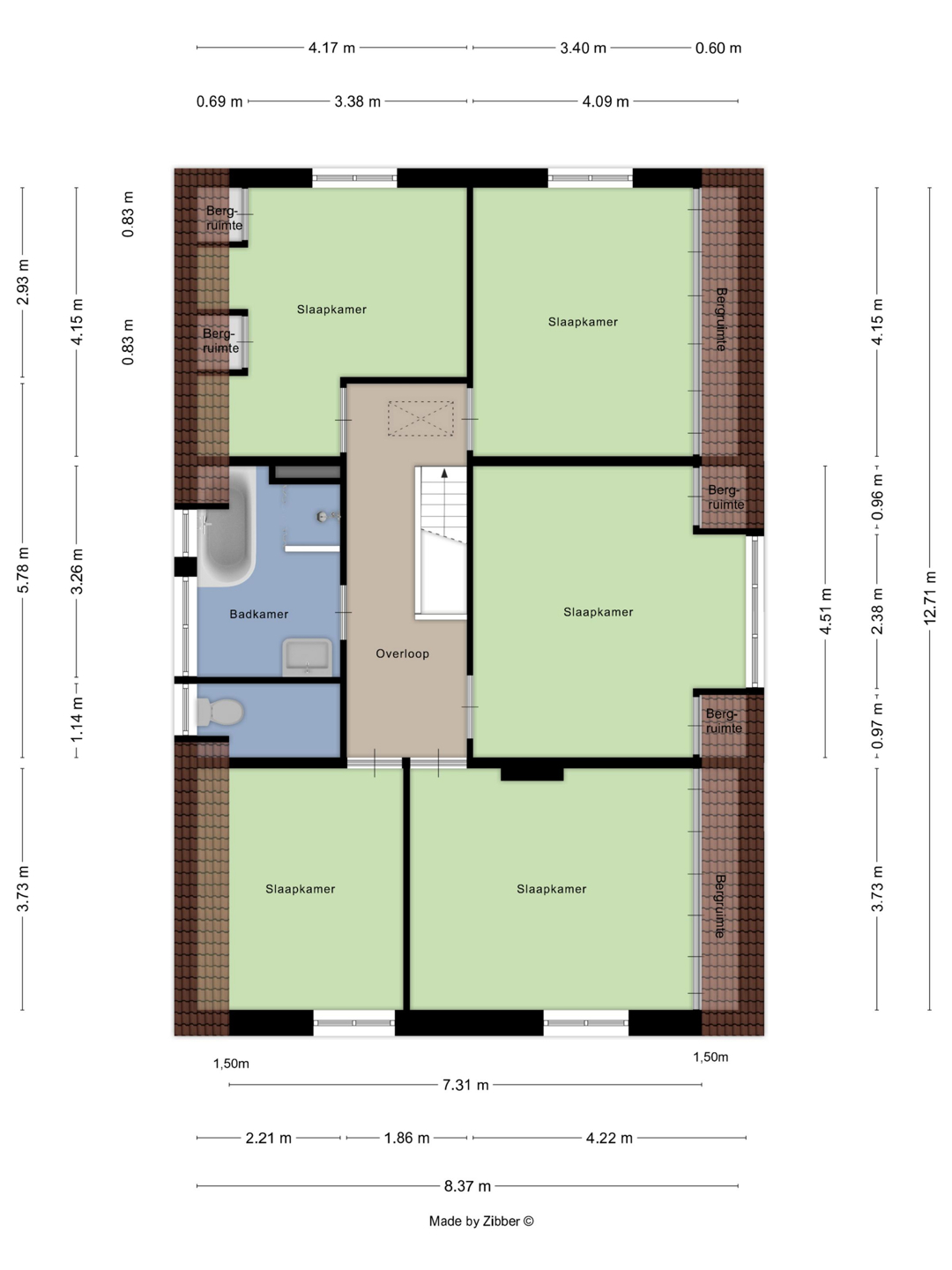 Picture 2 of 4 for House with five bedrooms in Dilbeek