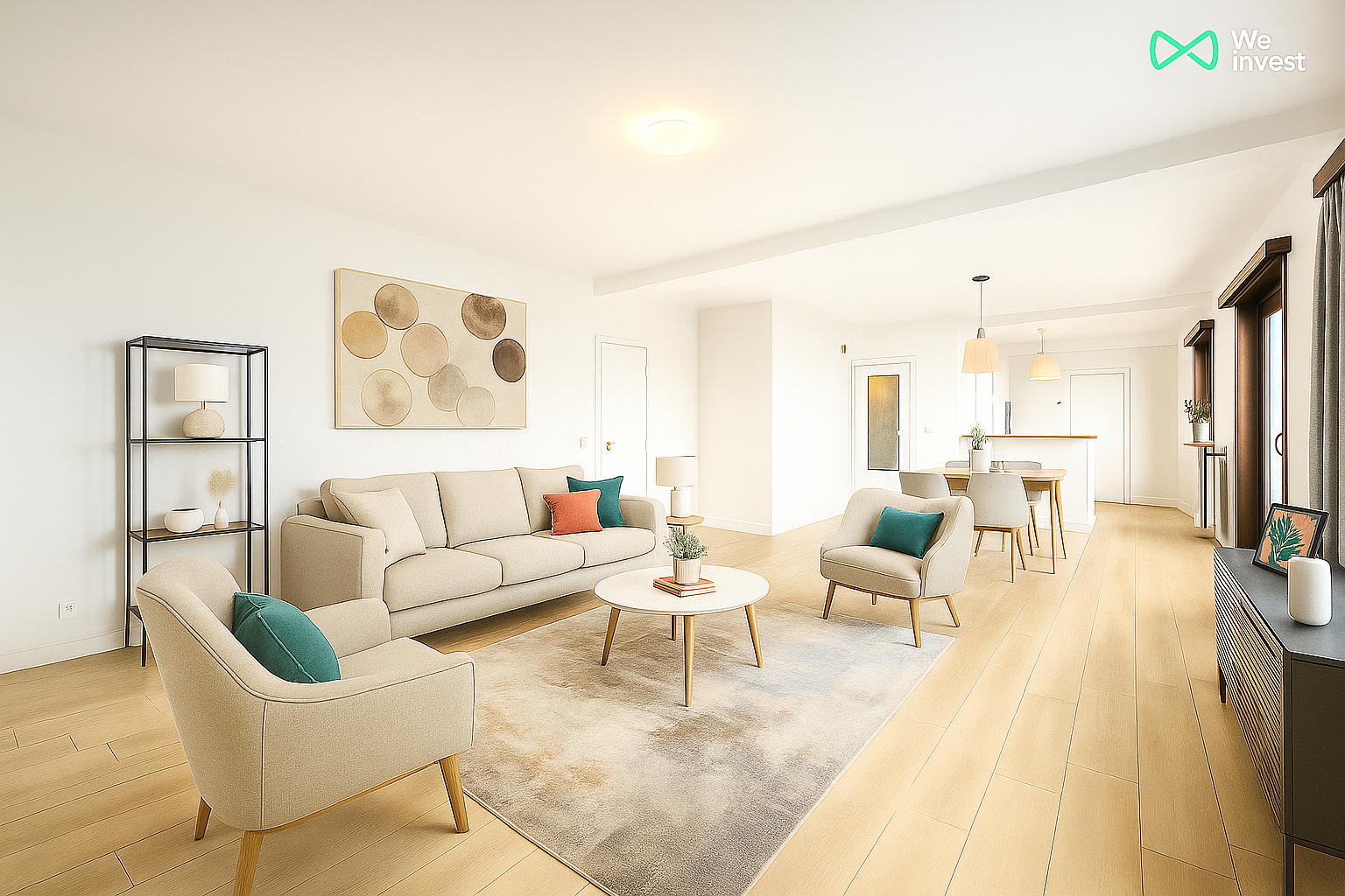 Picture 1 of 5 for Flat with three bedrooms in Kortrijk