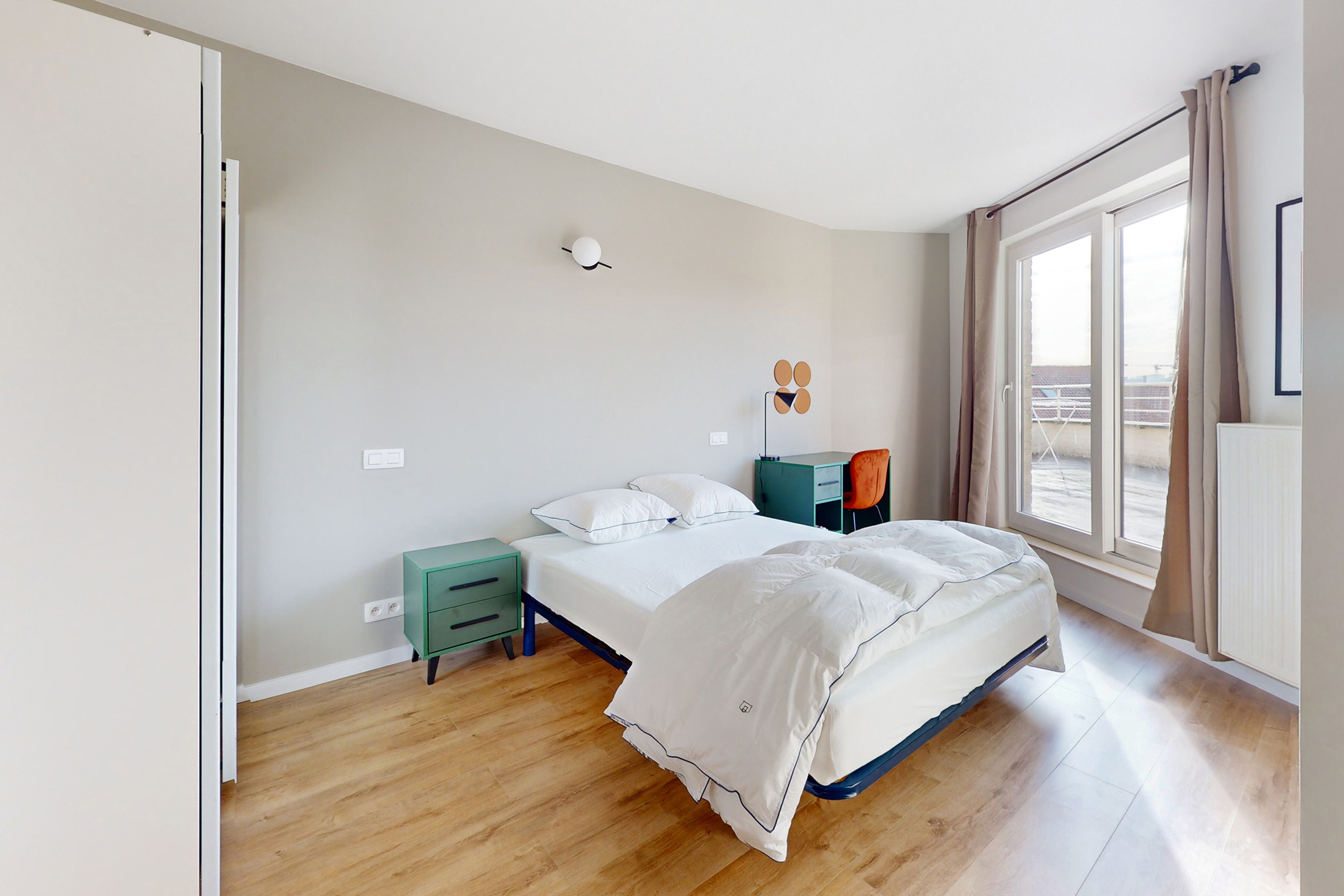 Picture 3 of 4 for Flat with four bedrooms in Jette