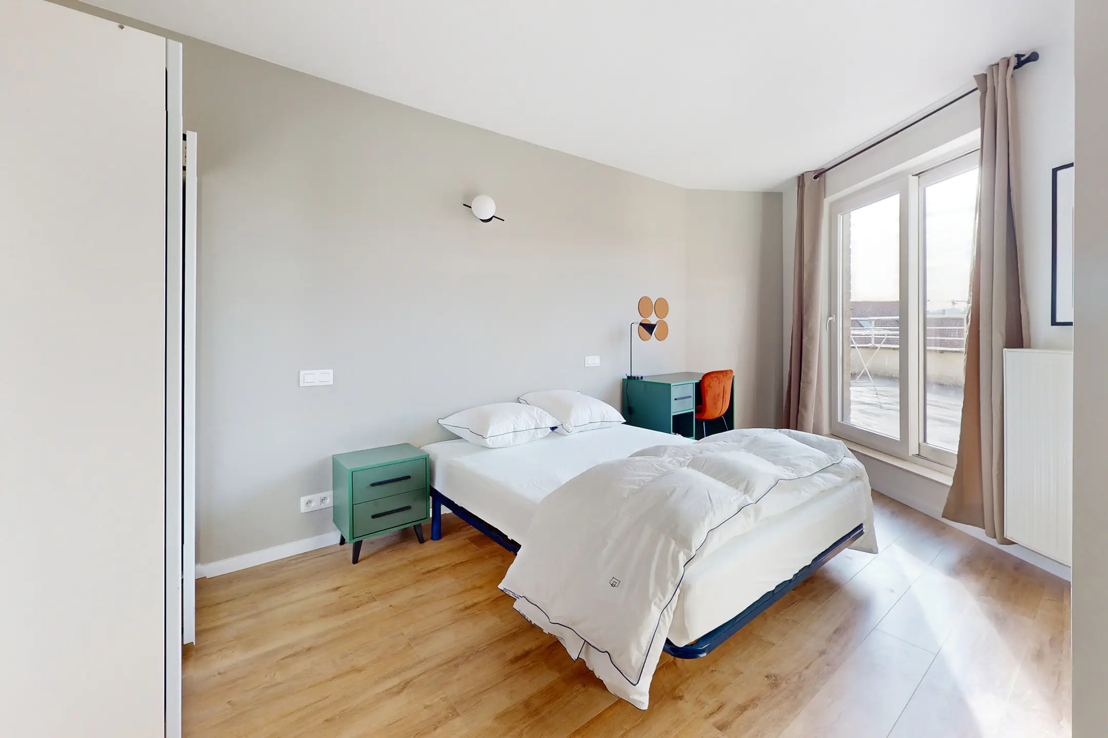 Picture 3 of 4 for Flat with four bedrooms in Jette