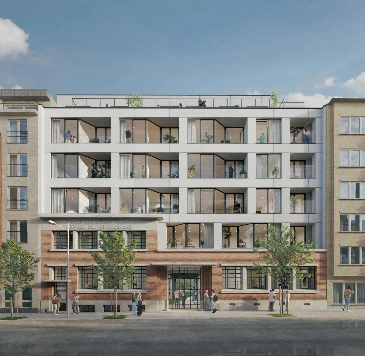 Picture 1 of 5 for Flat with one bedroom in Evere