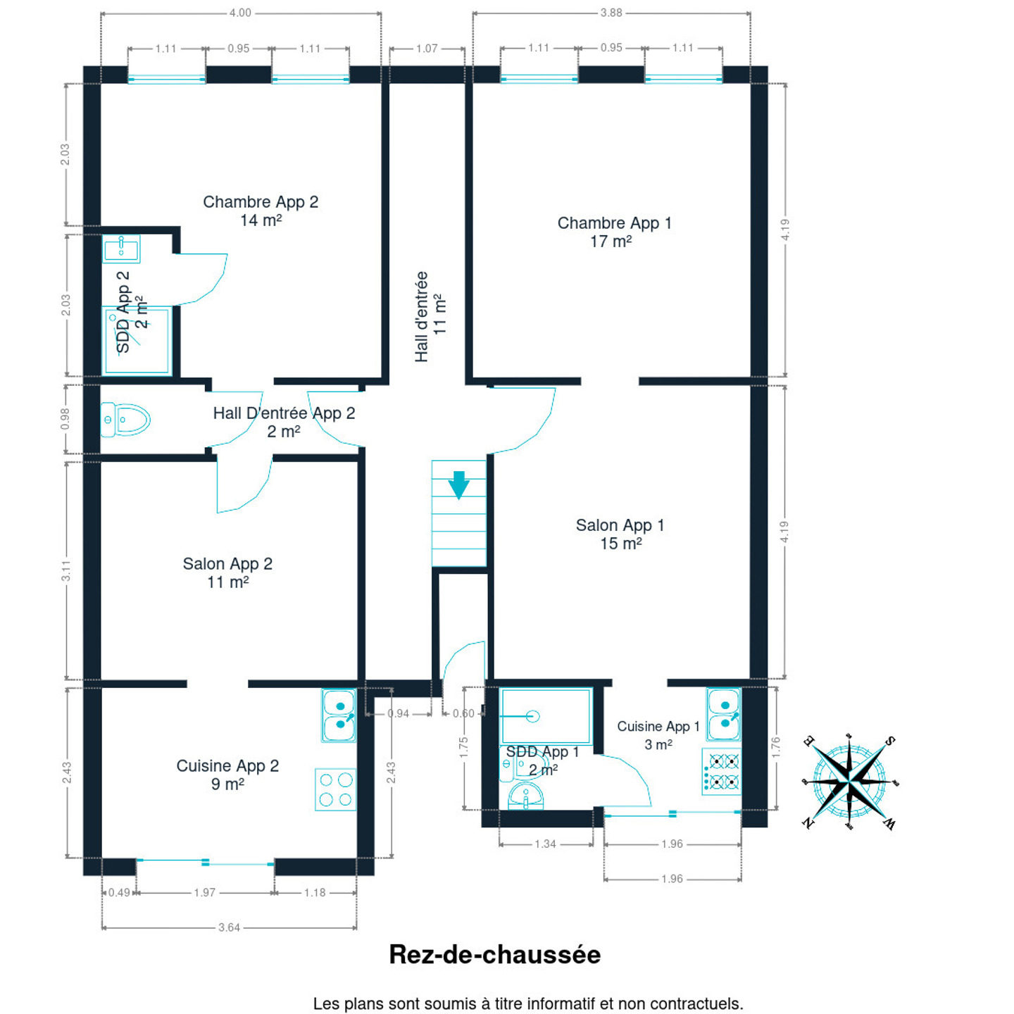 Photo 1 sur 2 pour Maison de dix chambres à Bruxelles