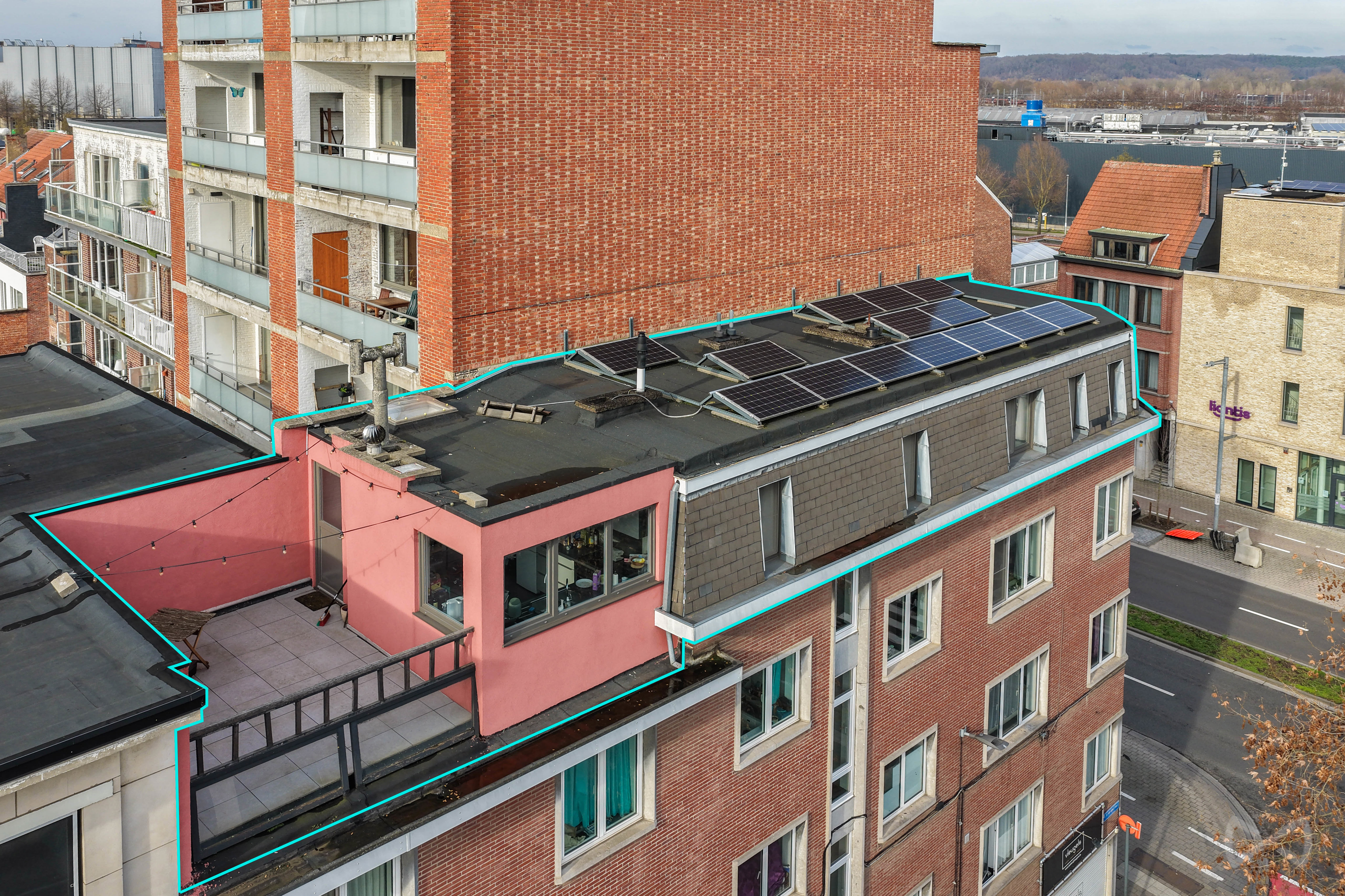 Photo 4 sur 4 pour Penthouse de deux chambres à Leuven