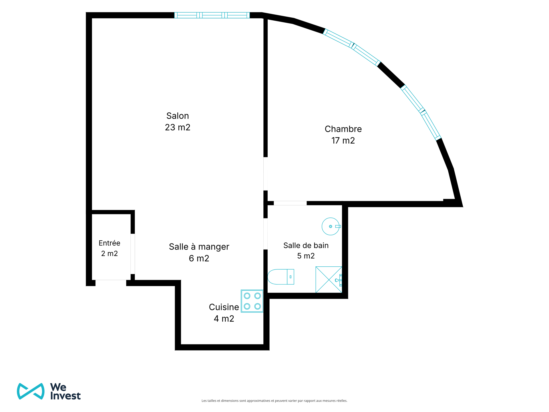 Photo 4 sur 4 pour Appartement d'une chambre à Molenbeek-Saint-Jean