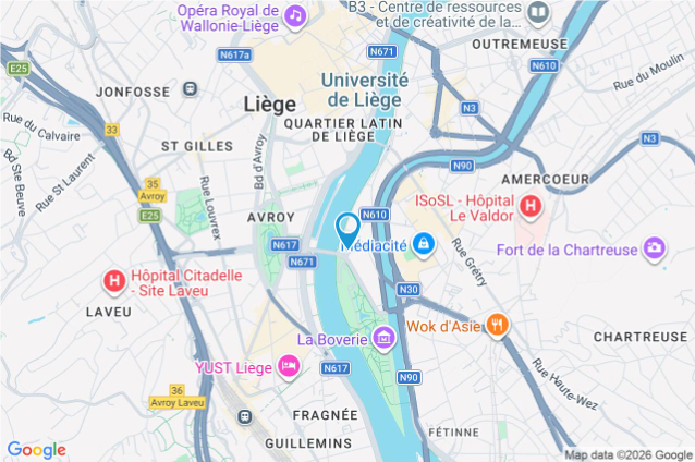 Foto 2 van 2 van Kantoor in Liège