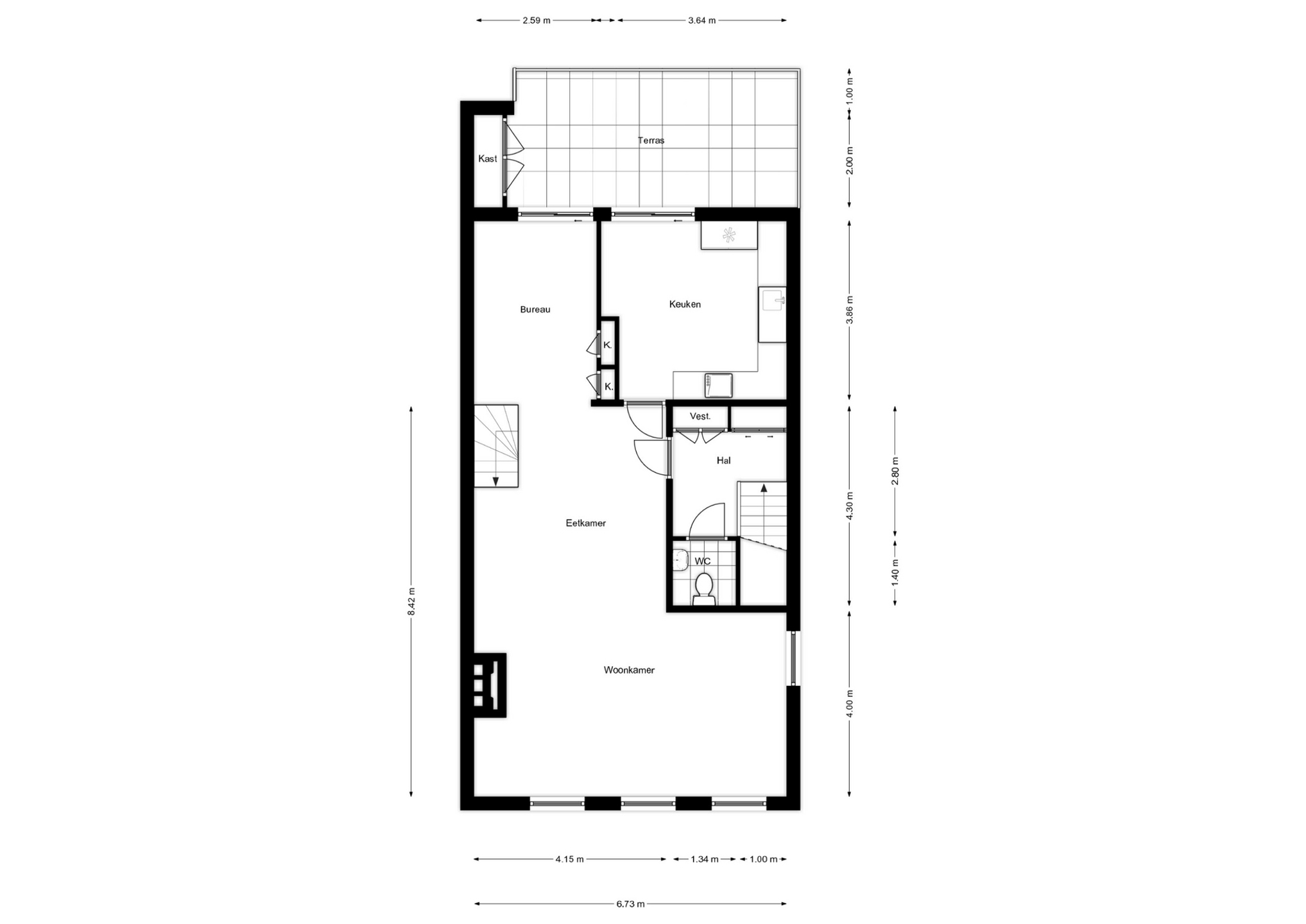 Photo 1 sur 4 pour Triplex de trois chambres à Lier