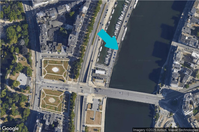 Picture 1 of 2 for Houseboat with one bedroom in Liège