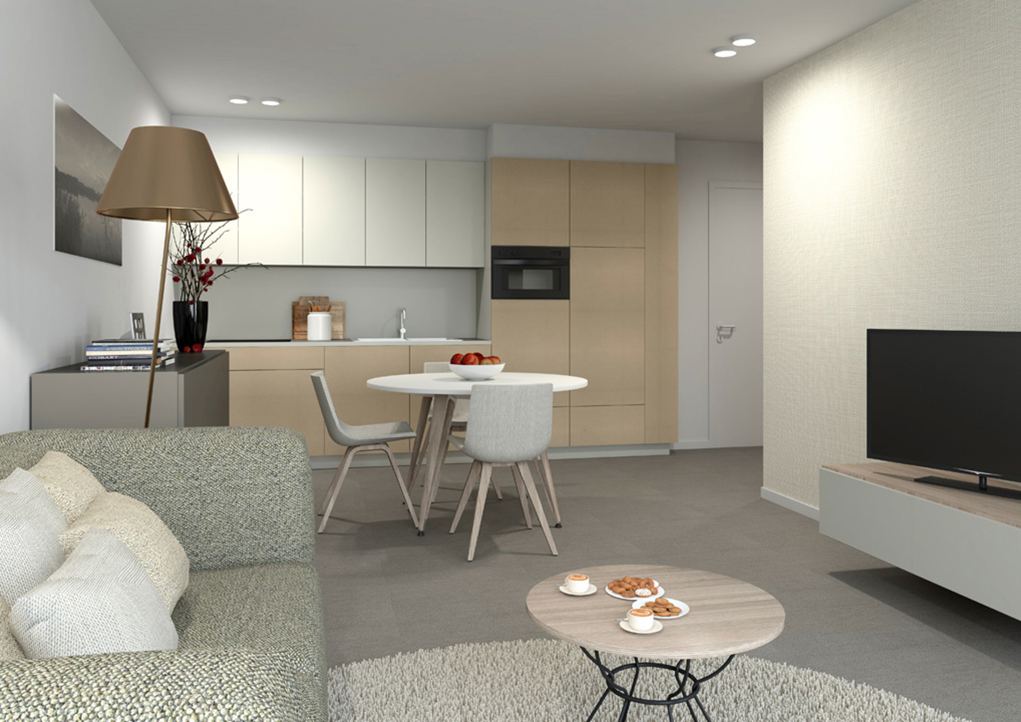 Picture 3 of 3 for Flat with one bedroom in Halen