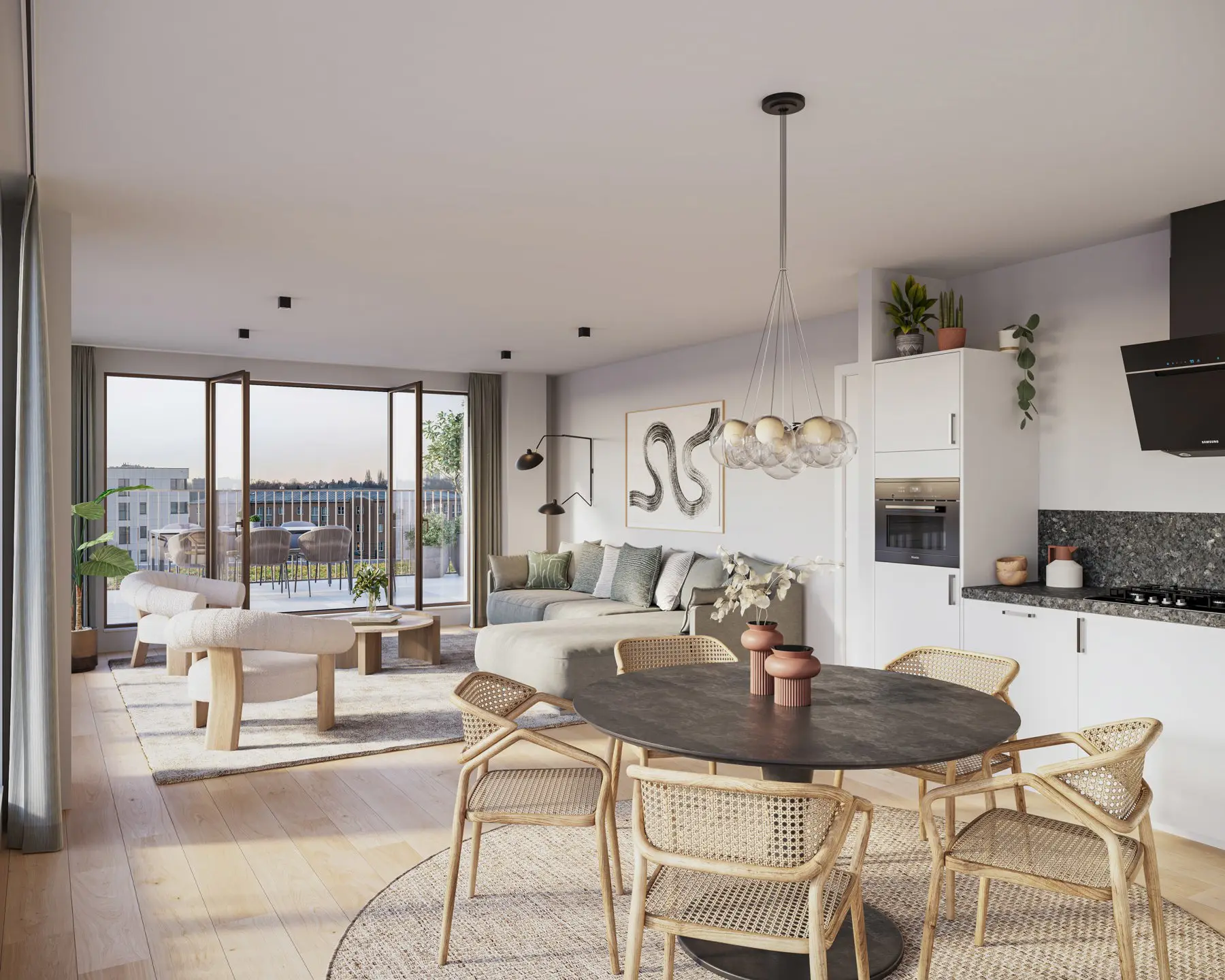 Picture 2 of 4 for Flat with two bedrooms in Evere