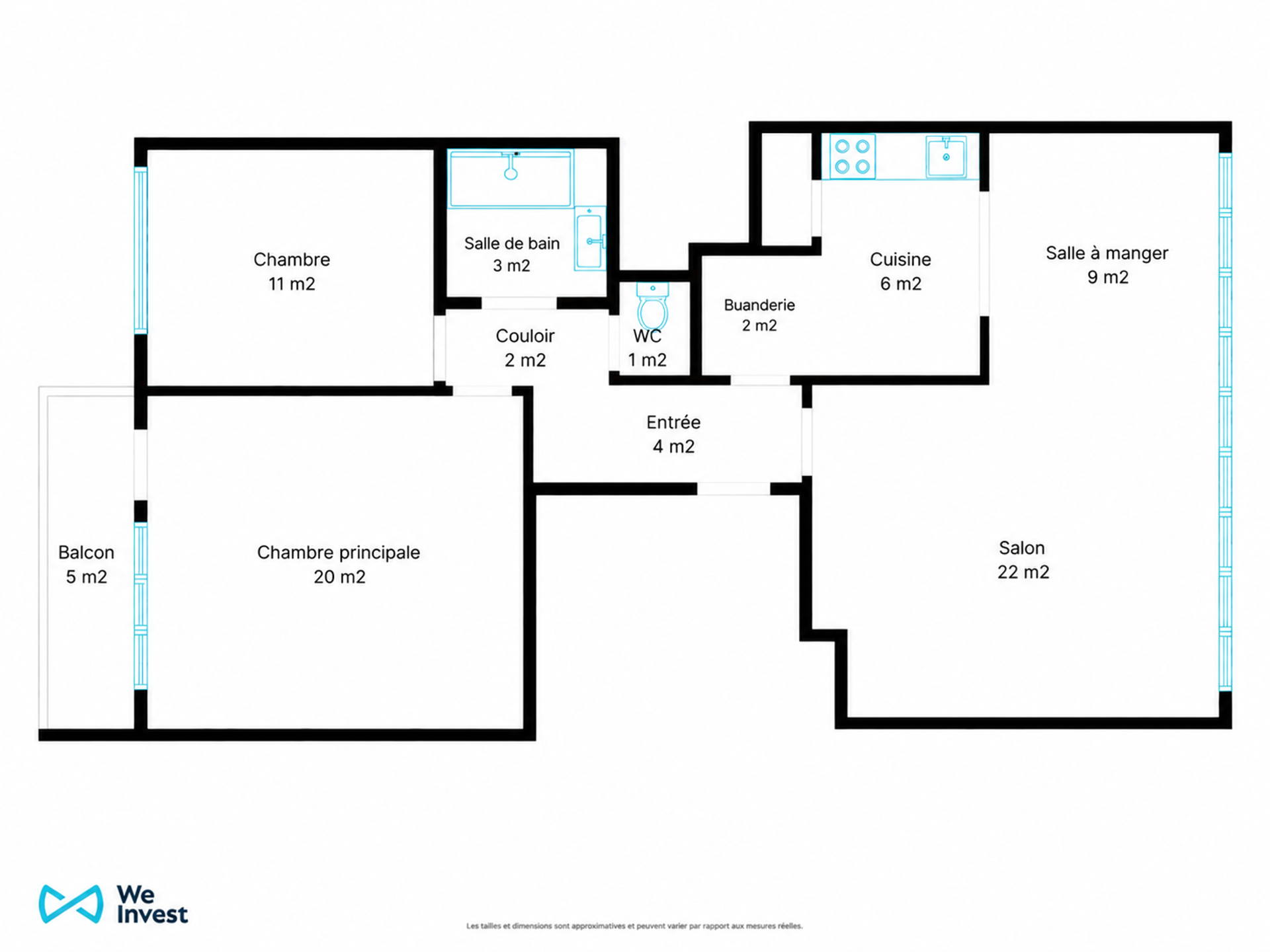 Foto 4 van 4 van Appartement met twee slaapkamers in Auderghem