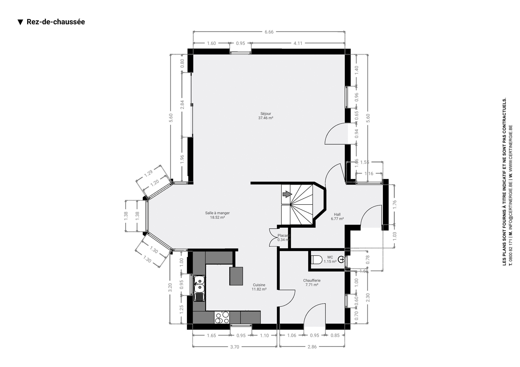 Photo 2 sur 4 pour Villa de trois chambres à Enghien Petit-Enghien