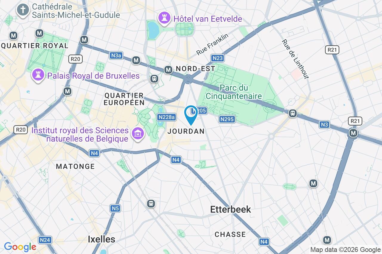 Photo 3 sur 3 pour Immeuble à appartements de quatre chambres à Etterbeek