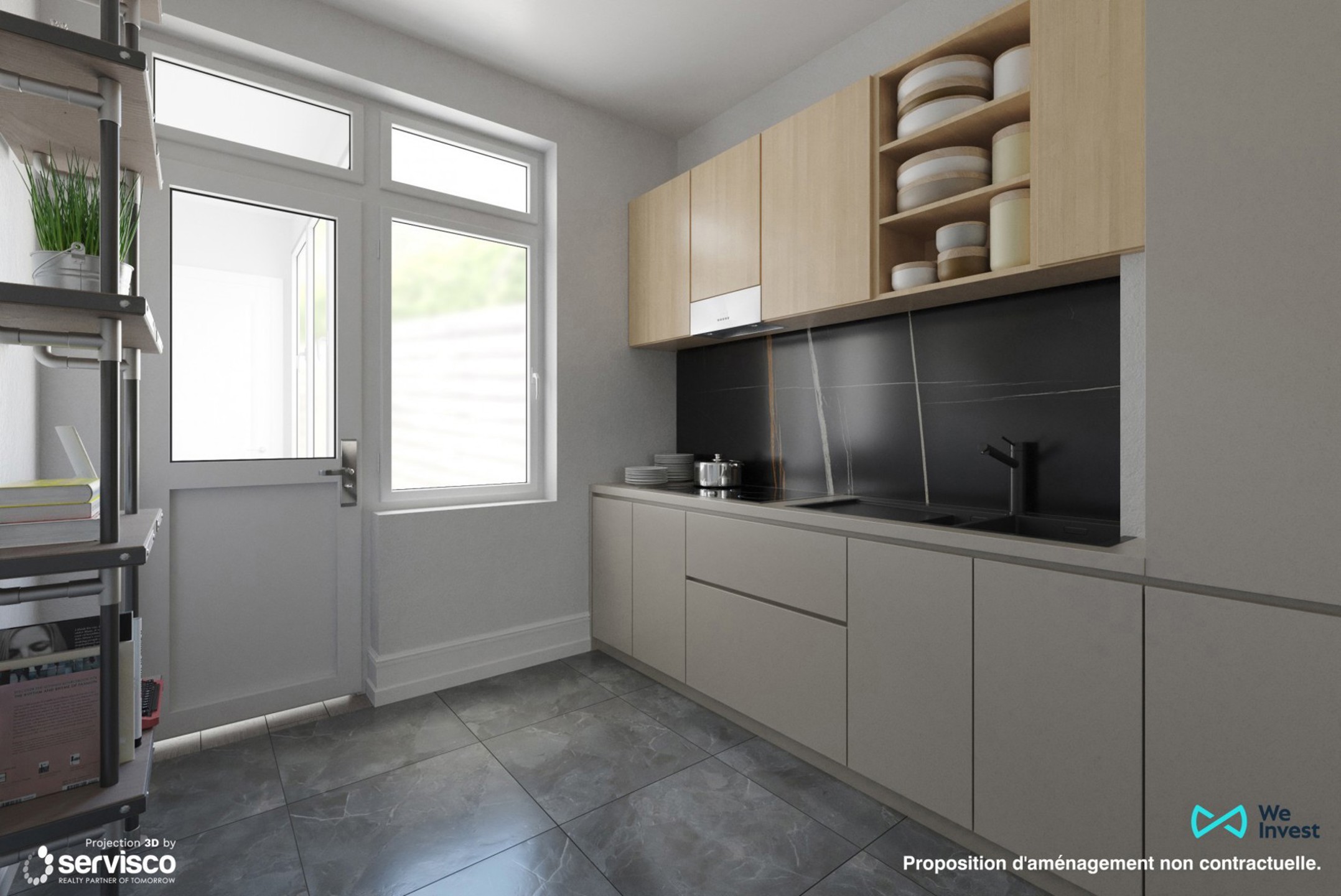 Picture 2 of 4 for Flat with one bedroom in Schaerbeek