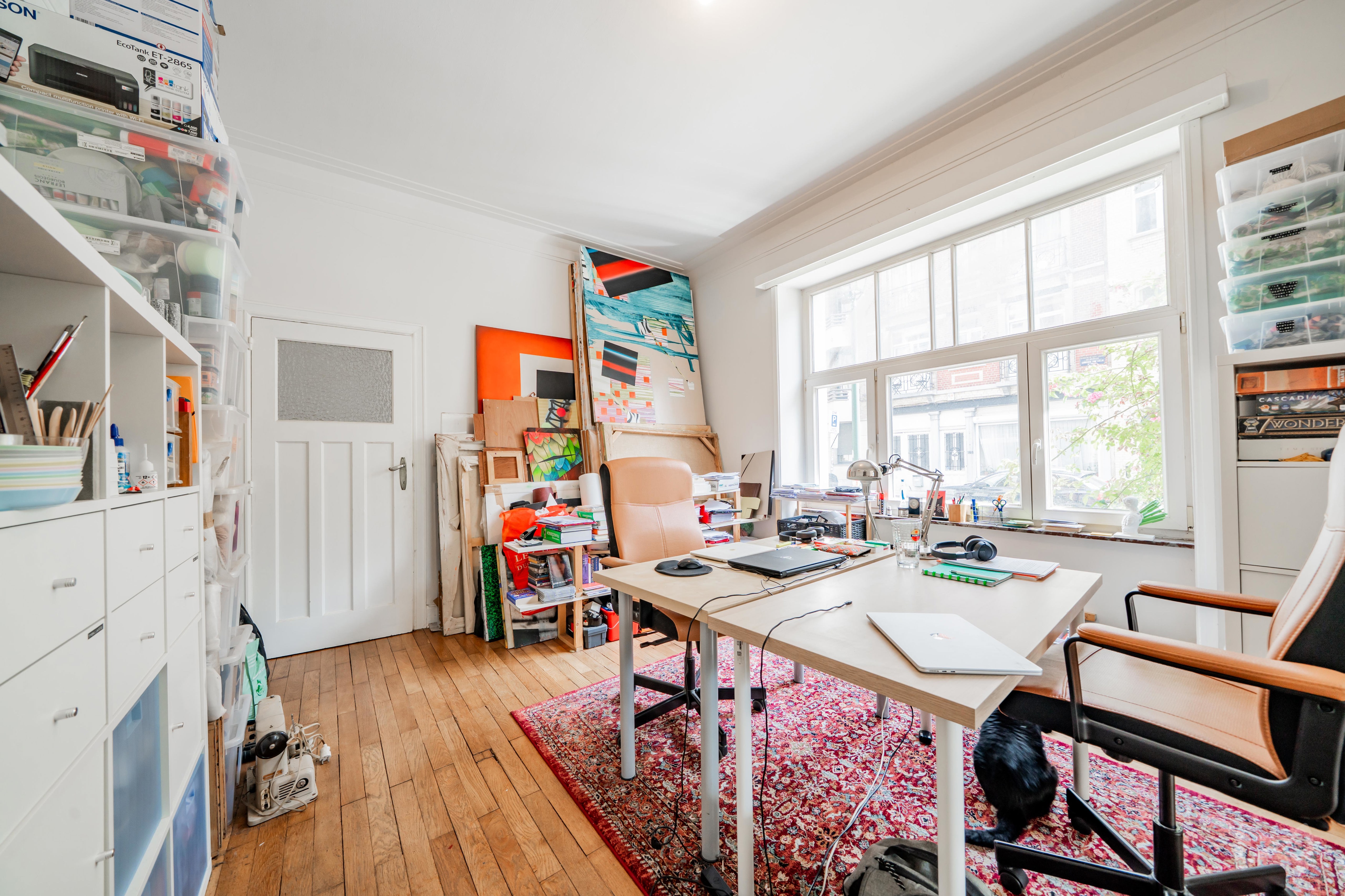 Foto 4 van 4 van Gelijkvloerse verdieping met twee slaapkamers in Saint-gilles