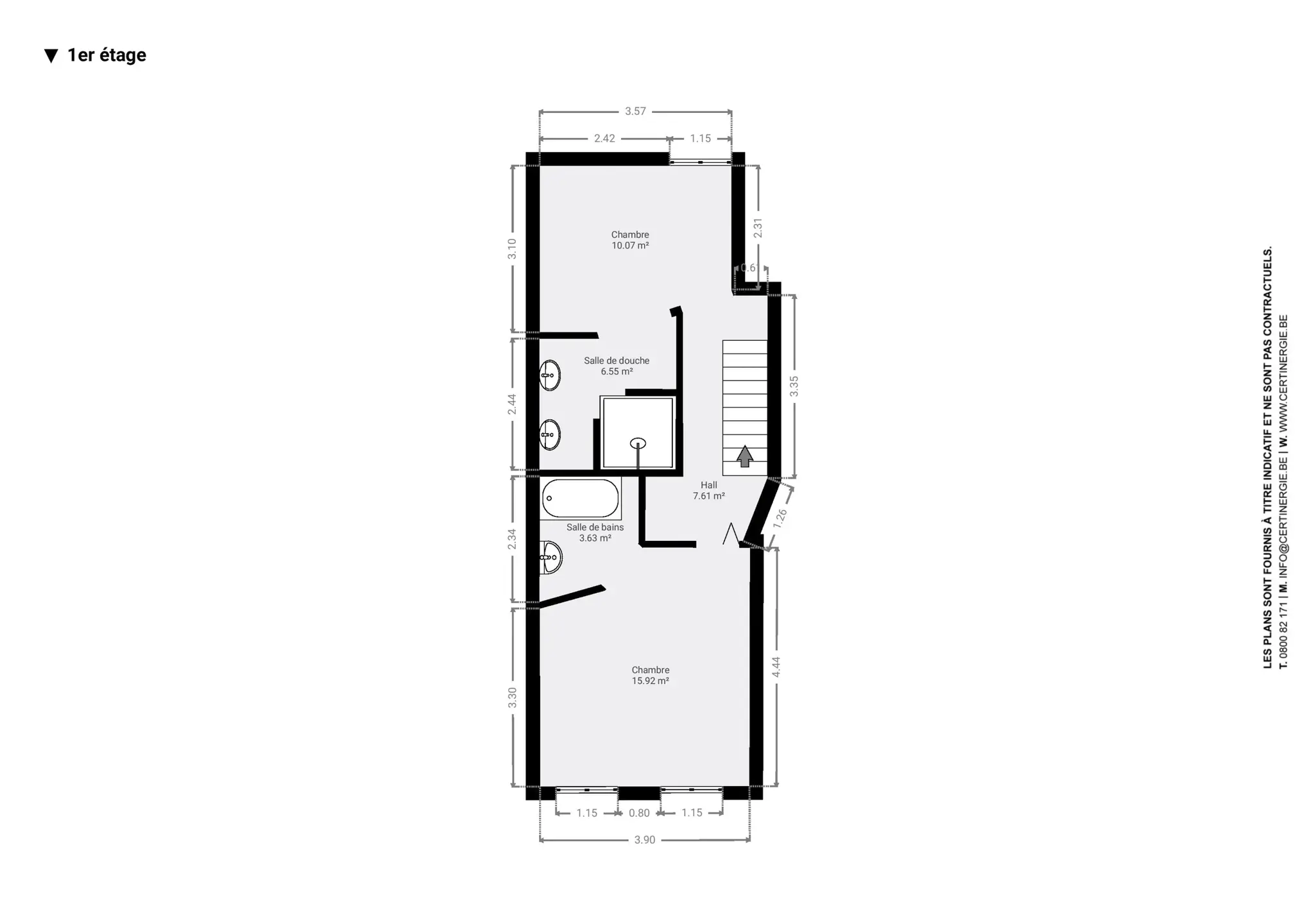 Foto 1 van 3 van Huis met vier slaapkamers in Enghien