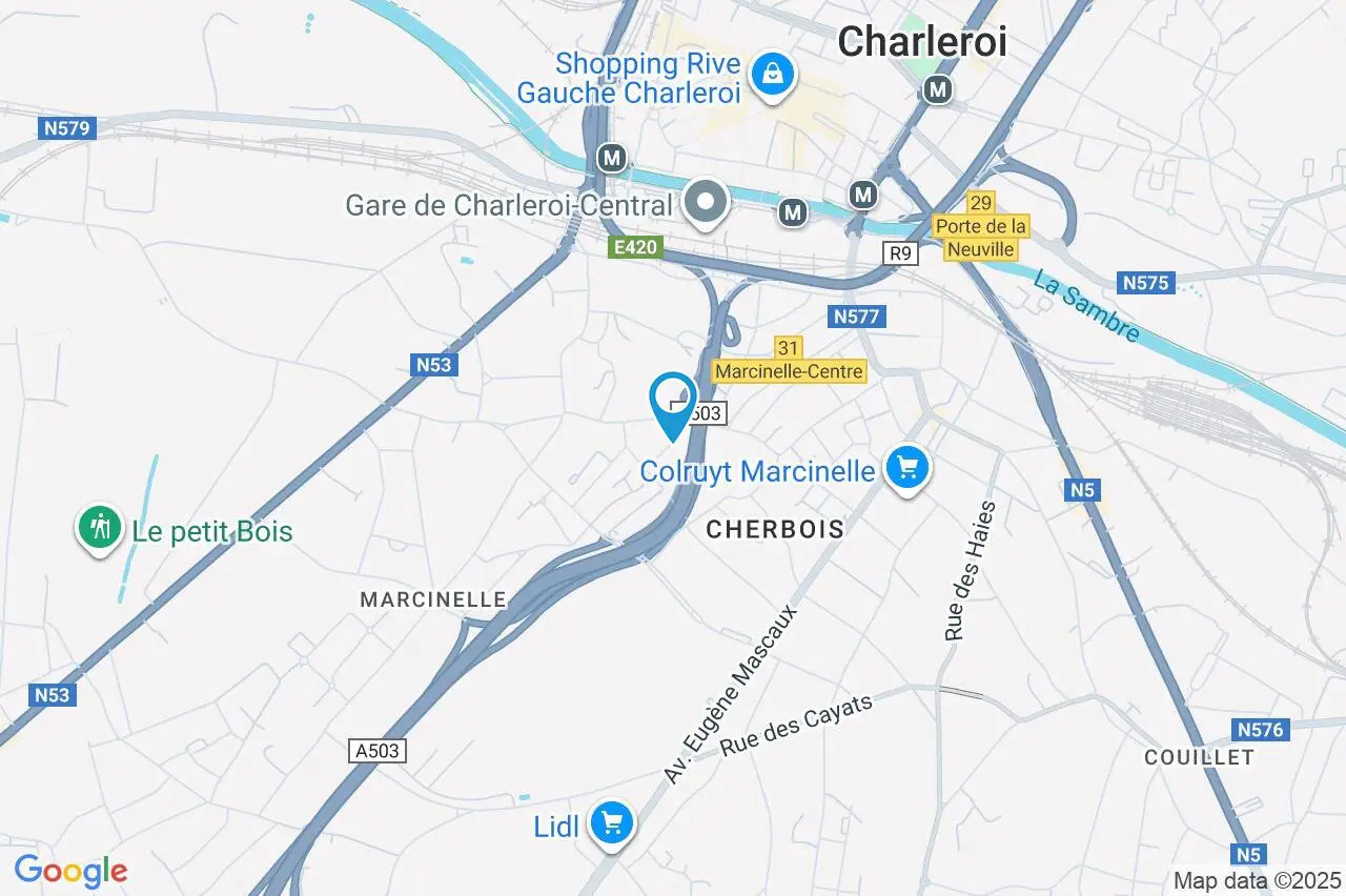 Photo 1 sur 1 pour Maison de trois chambres à Marcinelle