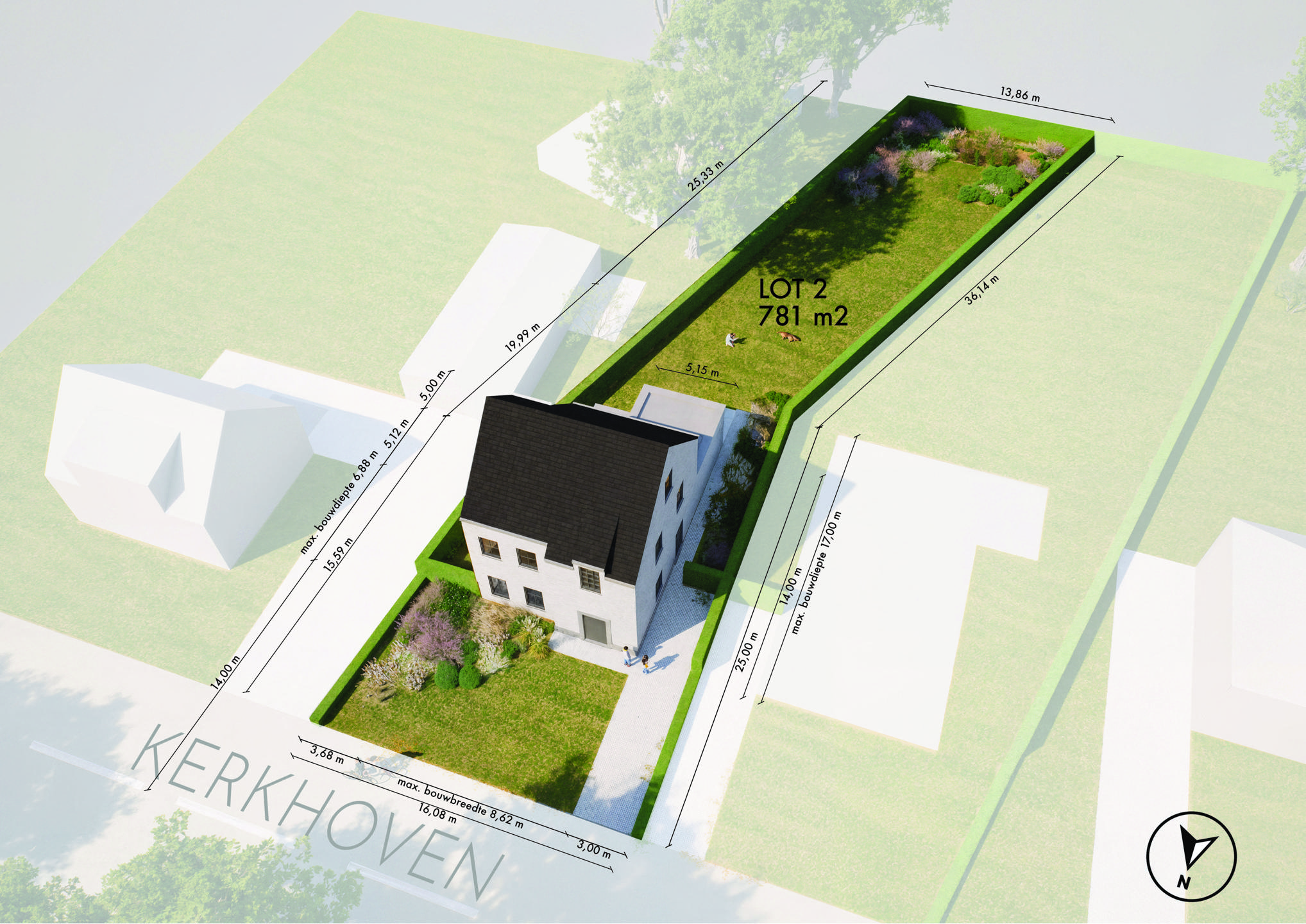 Picture 2 of 3 for Building ground in Balen