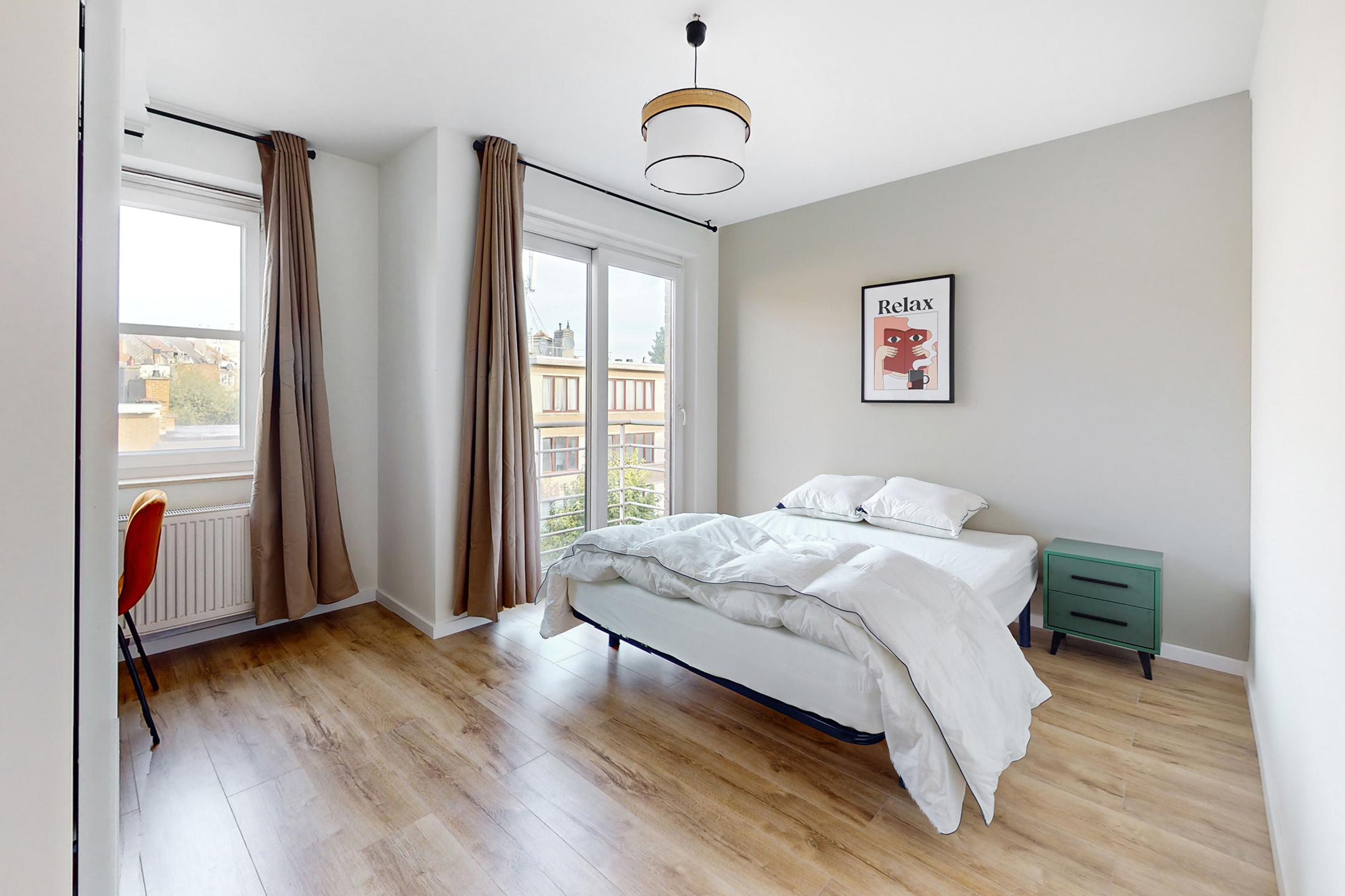 Picture 3 of 4 for Flat with four bedrooms in Jette