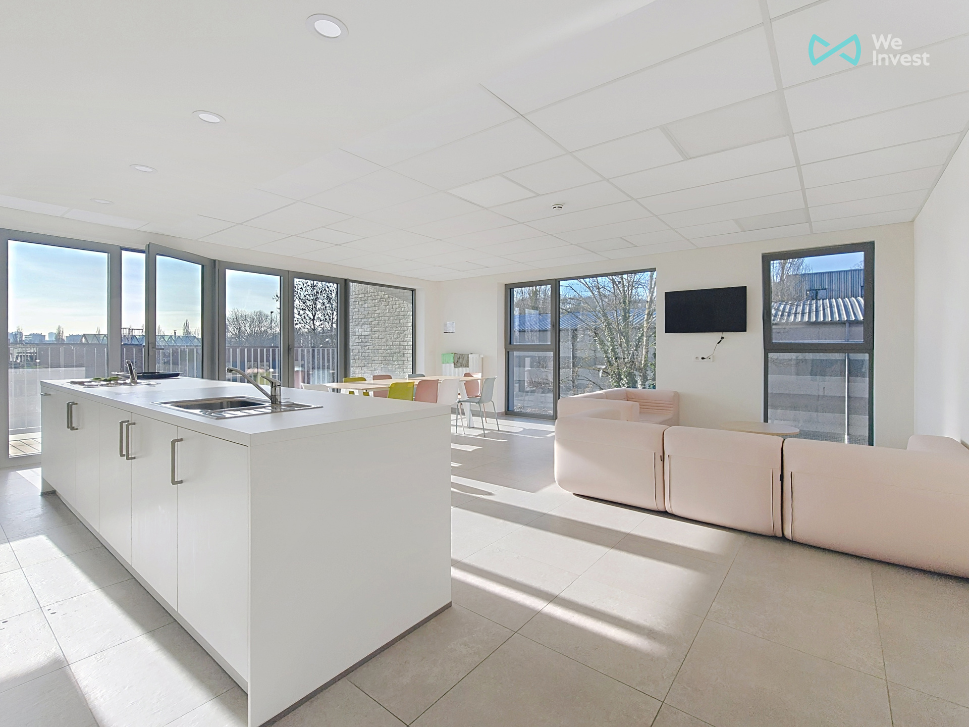 Picture 1 of 4 for Apartment block with one bedroom in Jette