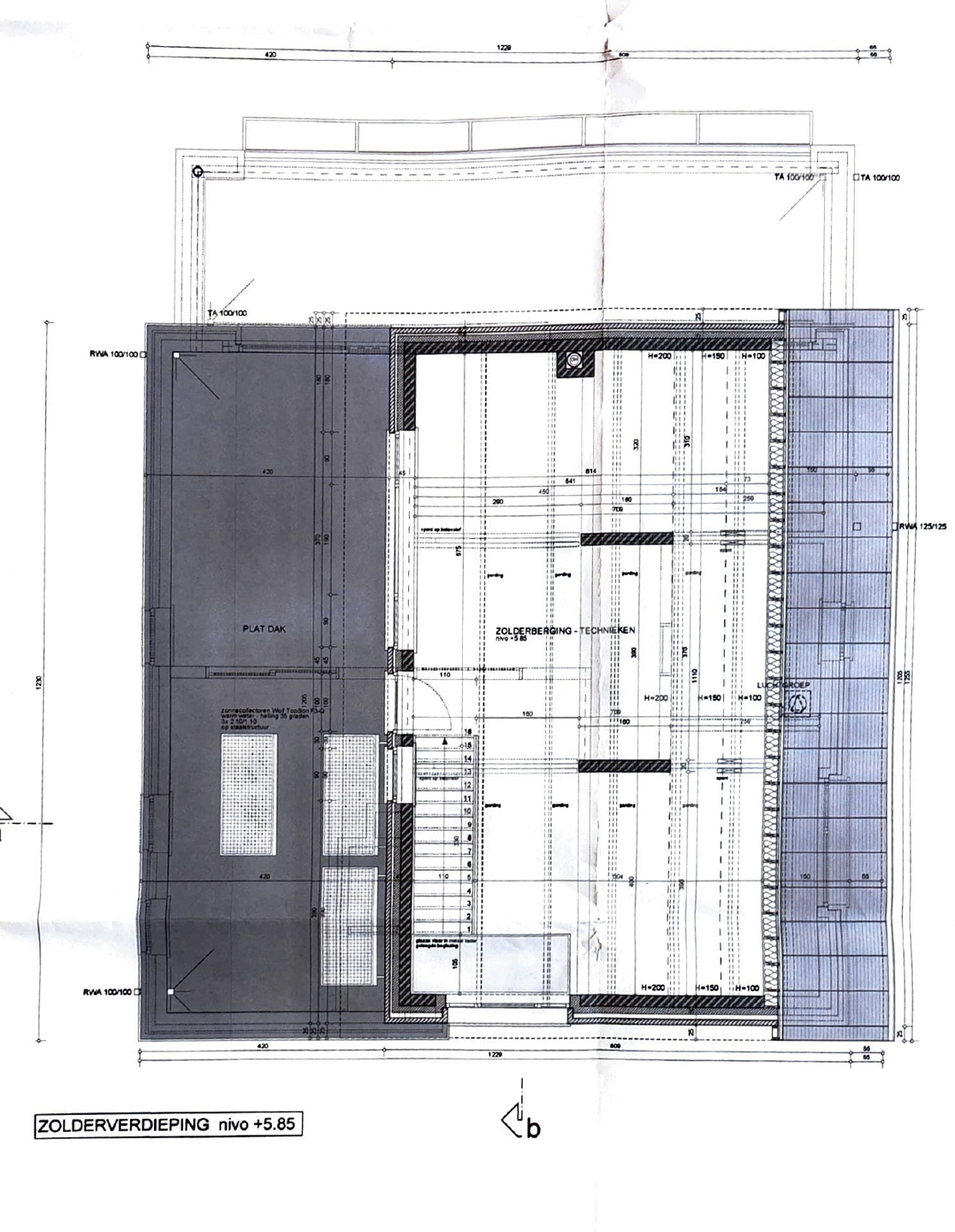 Picture 3 of 3 for Multi-purpose building with three bedrooms in Meise Wolvertem