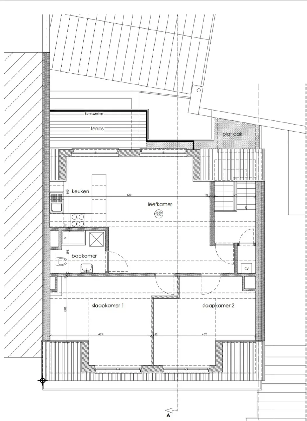 Picture 3 of 3 for Penthouse with one bedroom in wemmel