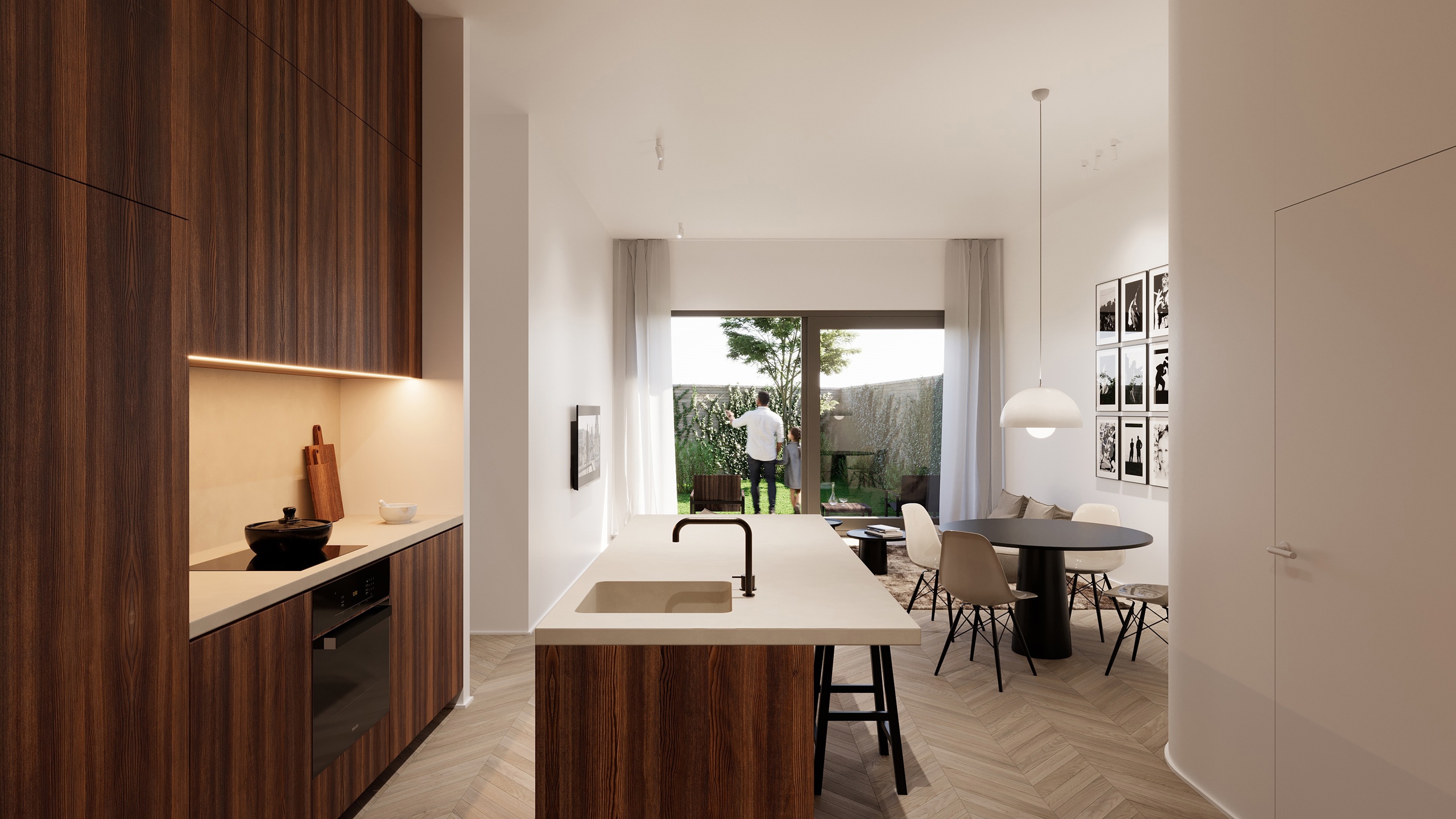 Picture 3 of 3 for Flat with three bedrooms in Bruxelles