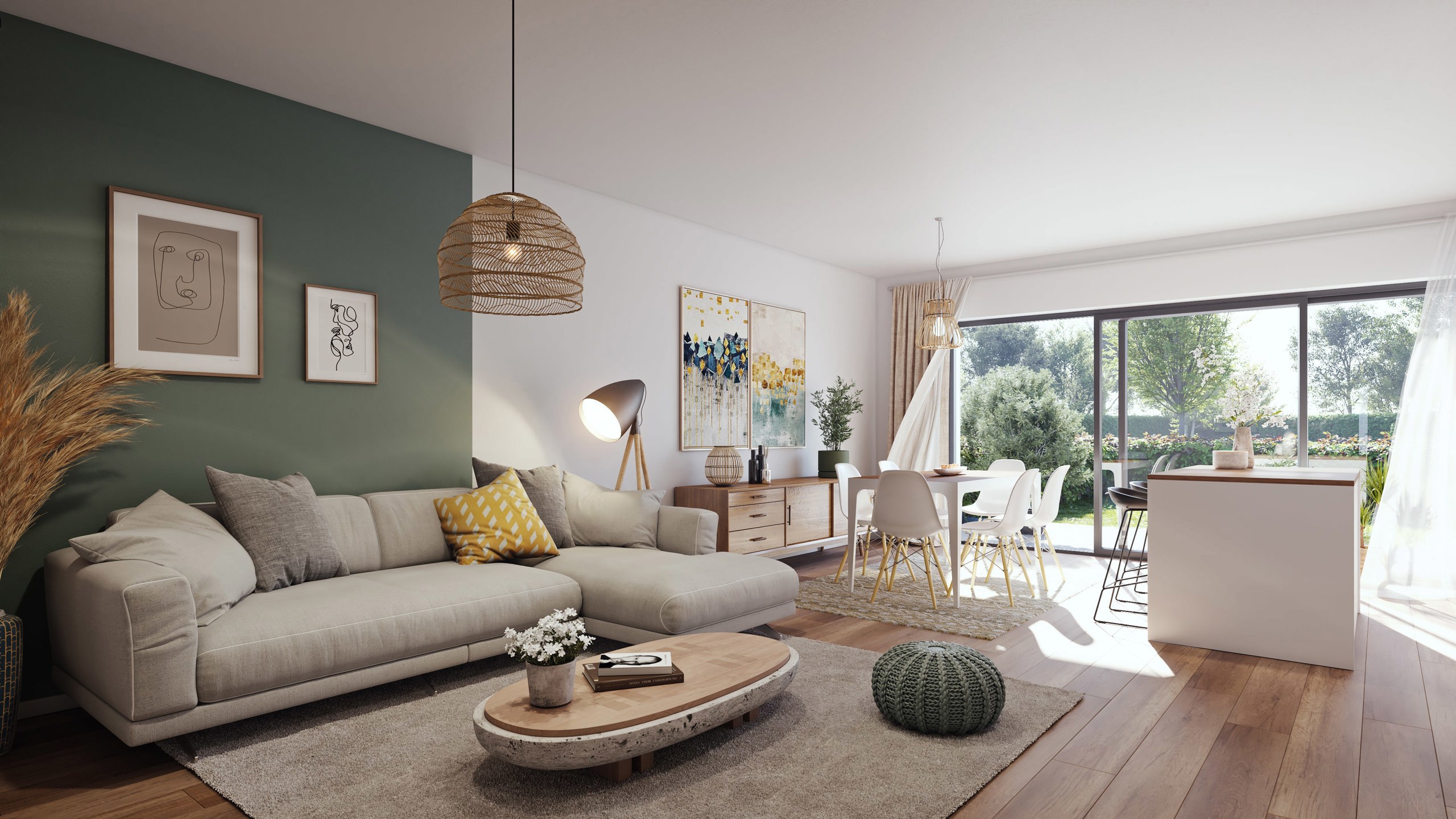 Photo 2 sur 2 pour Appartement de trois chambres à Berchem-Sainte-Agathe