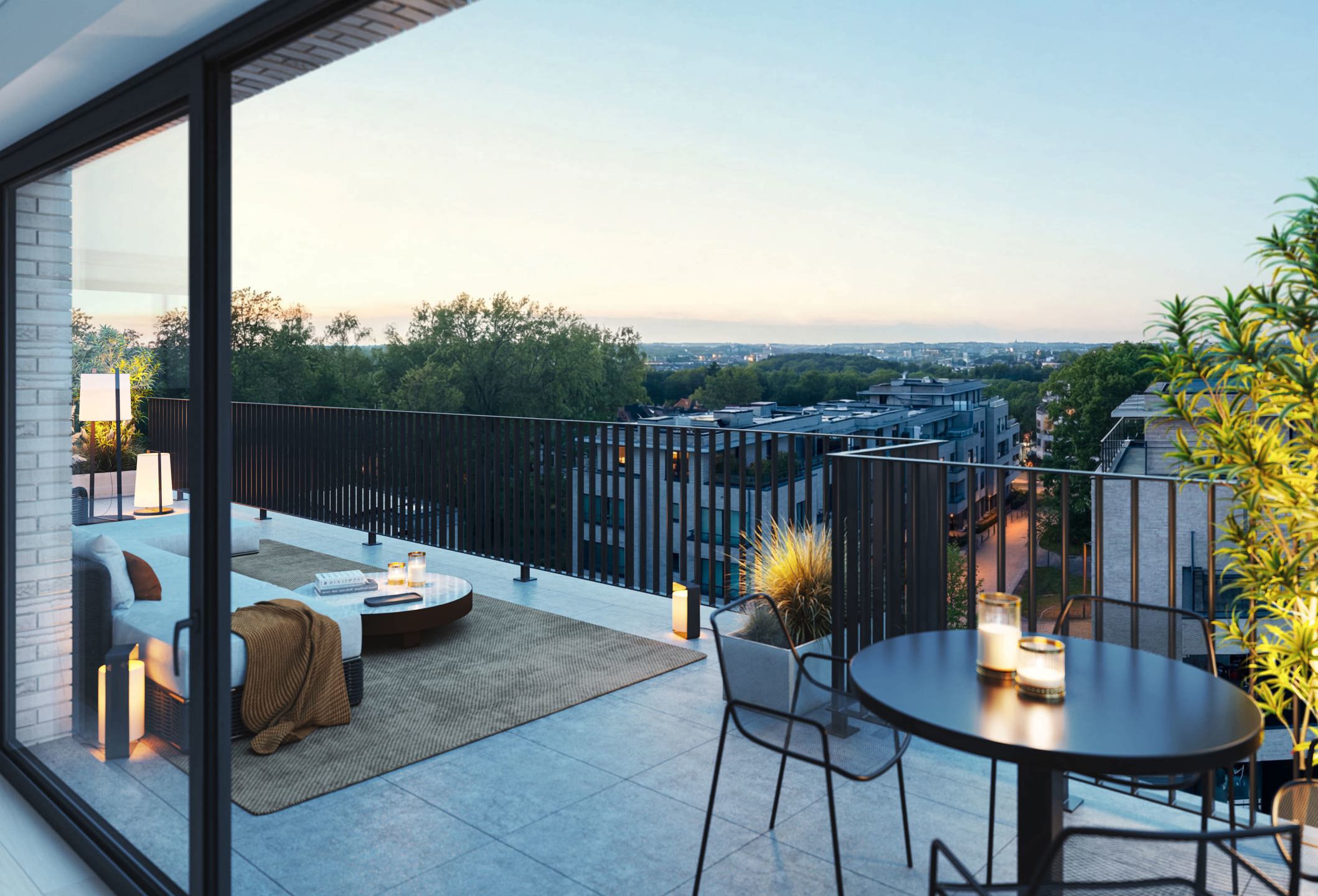 Picture 3 of 3 for Flat with three bedrooms in Uccle