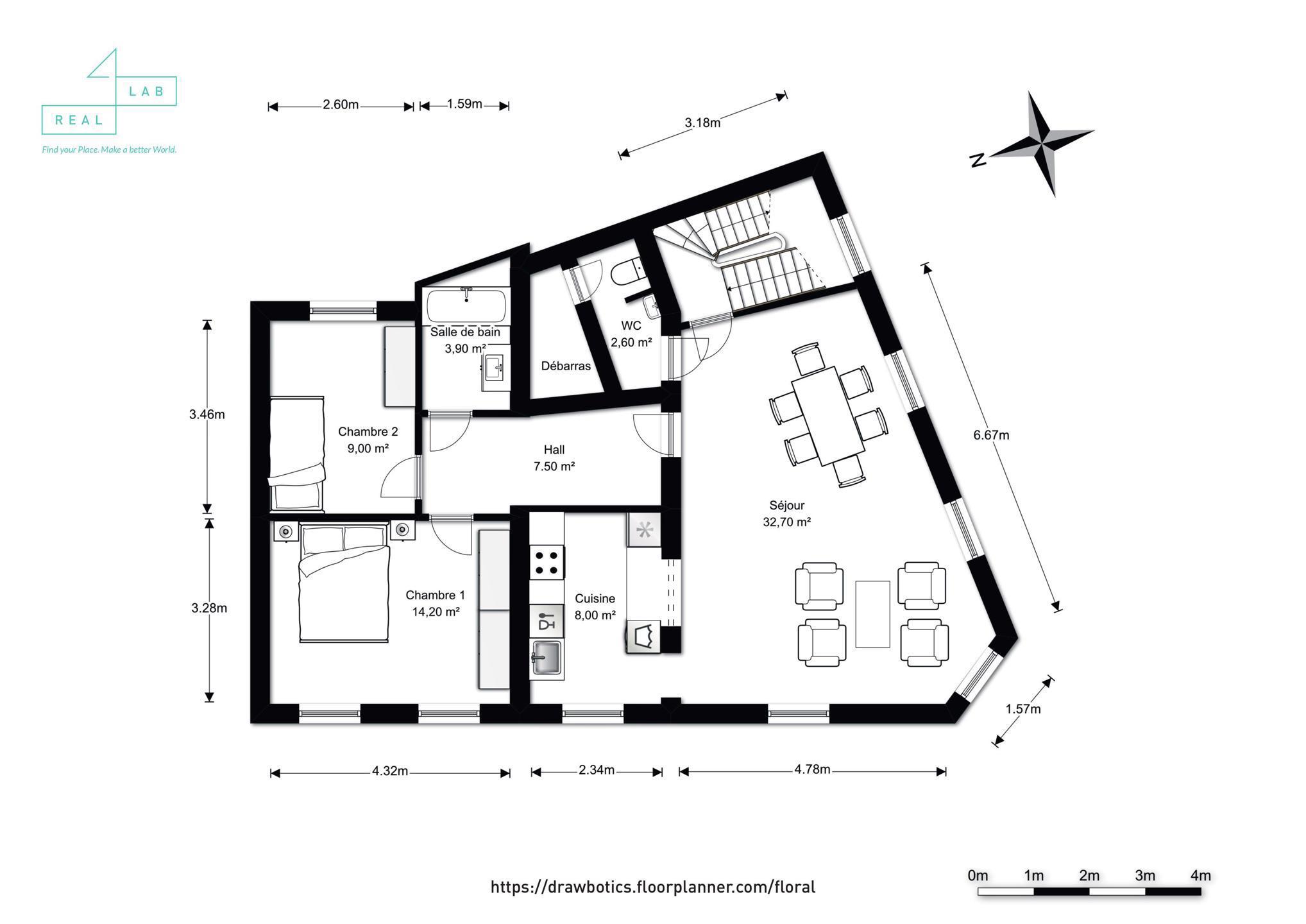 Picture 2 of 3 for Flat with two bedrooms in Uccle
