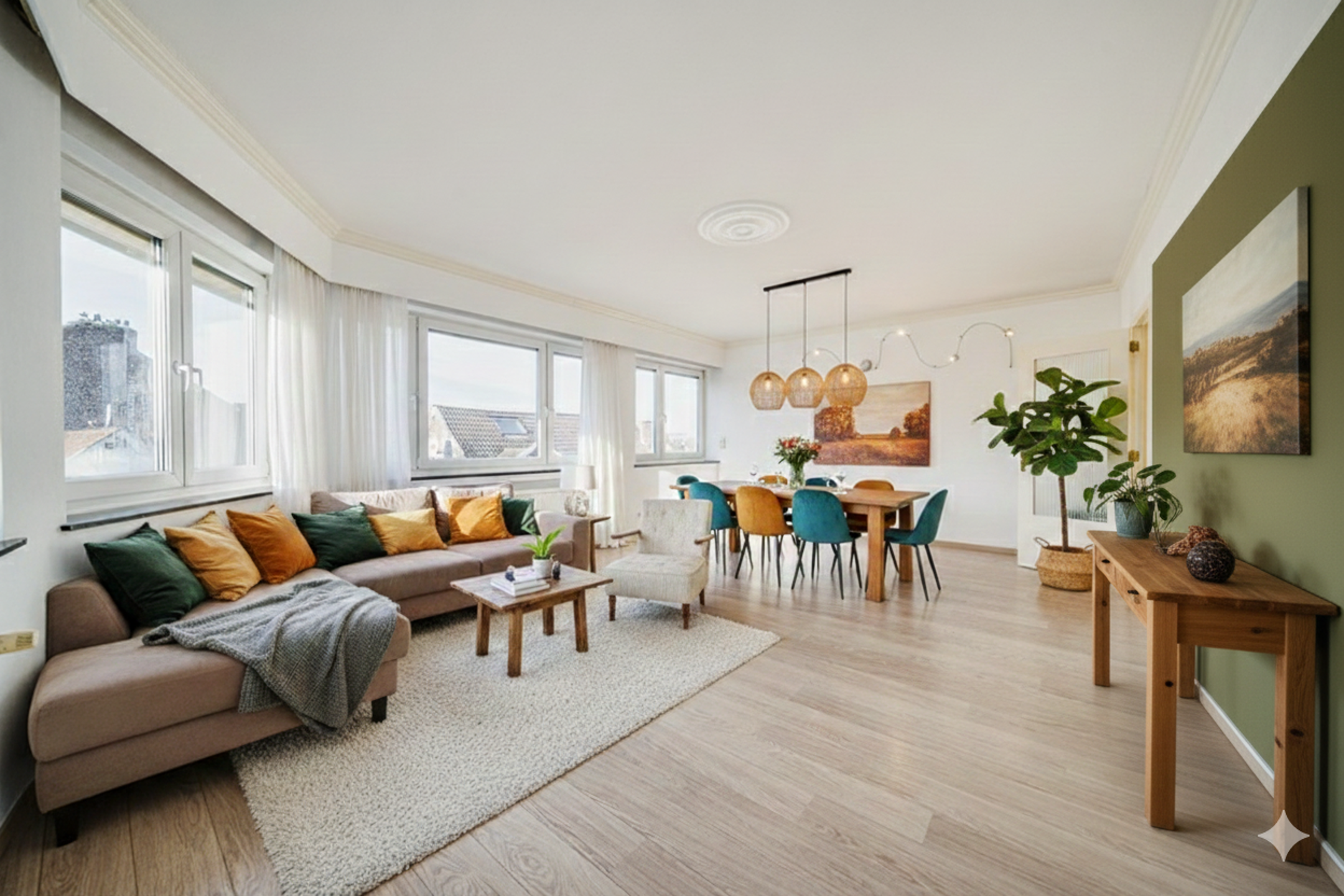 Picture 2 of 3 for Flat with one bedroom in Jette