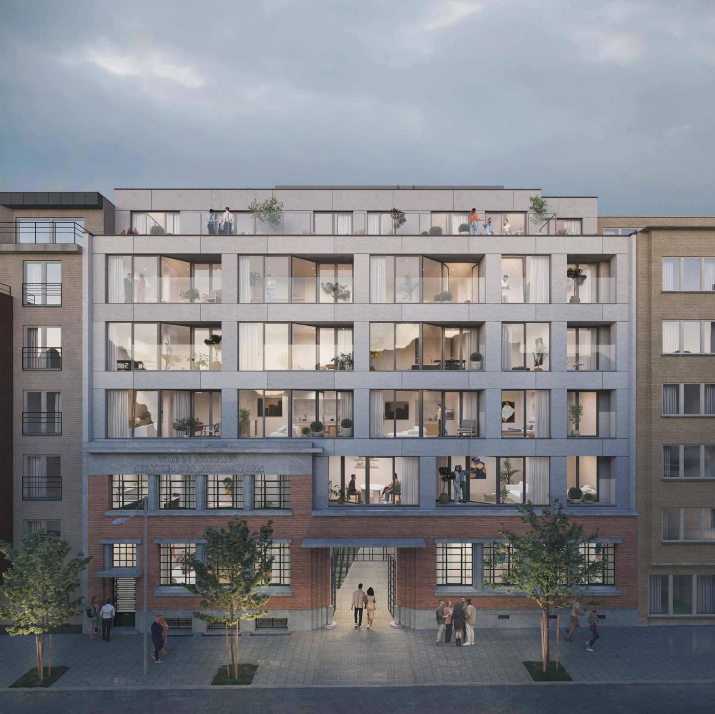 Photo 3 sur 3 pour Appartement de trois chambres à Evere