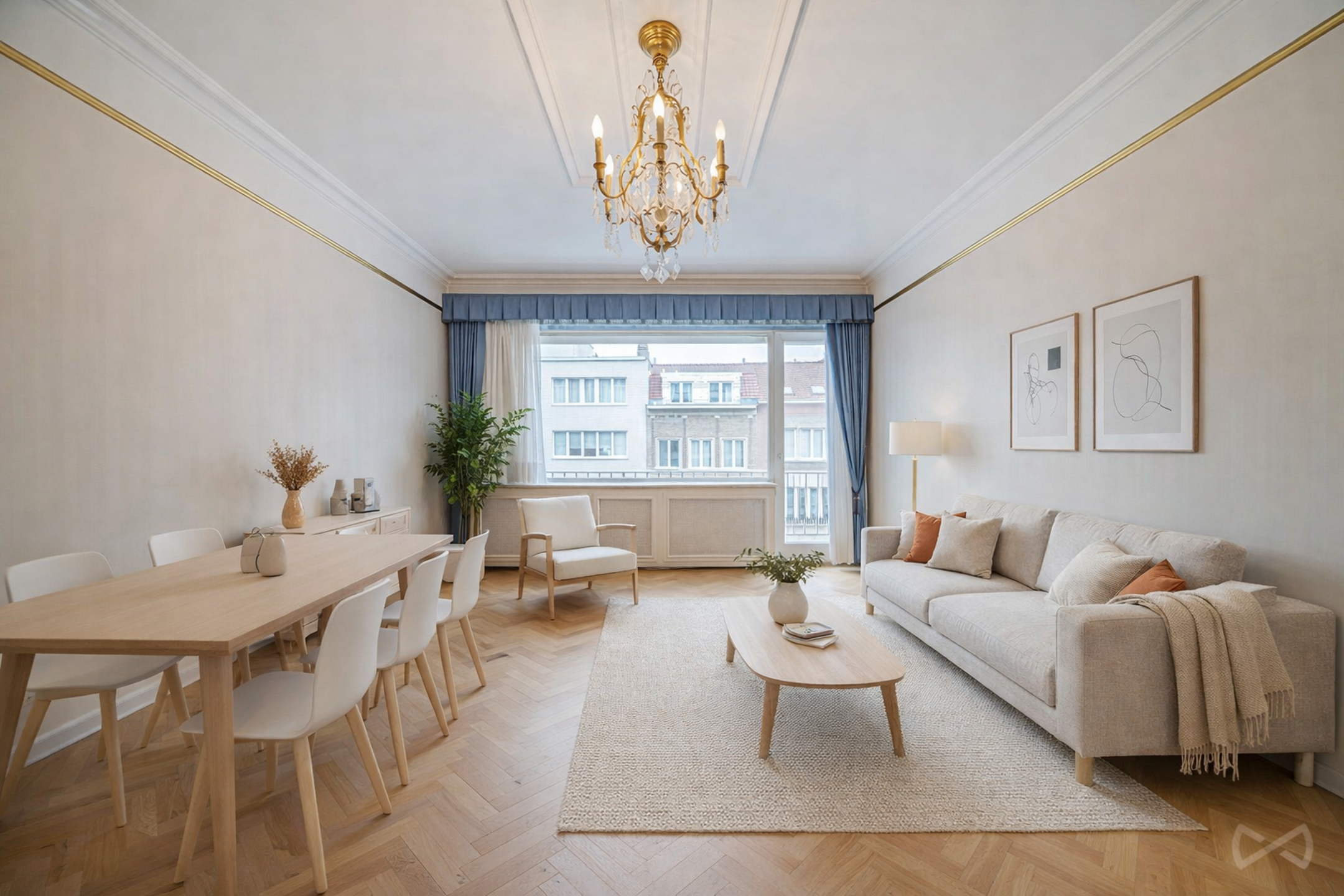 Picture 1 of 5 for Flat with two bedrooms in Ixelles