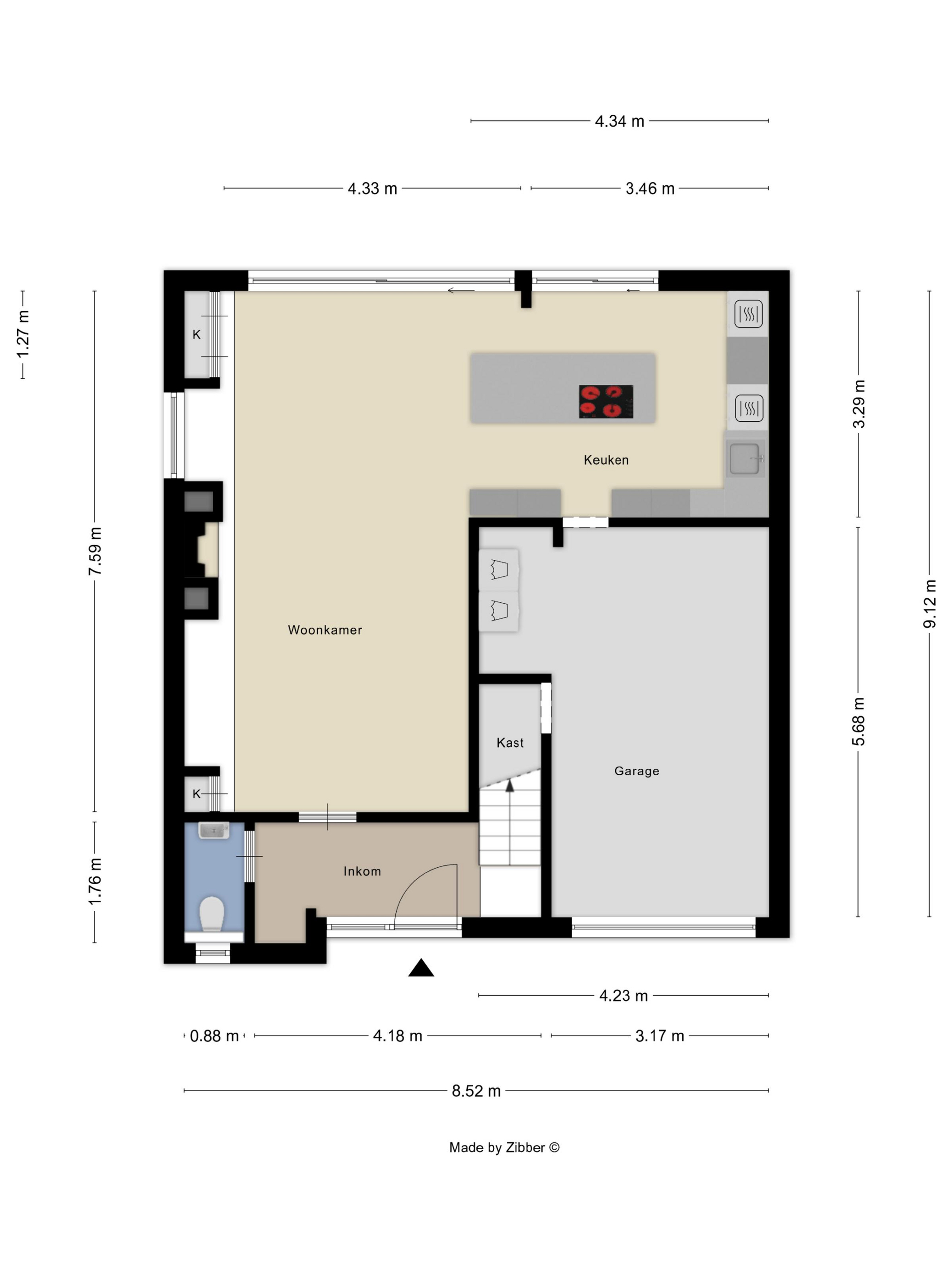 Picture 3 of 4 for House with four bedrooms in Beernem